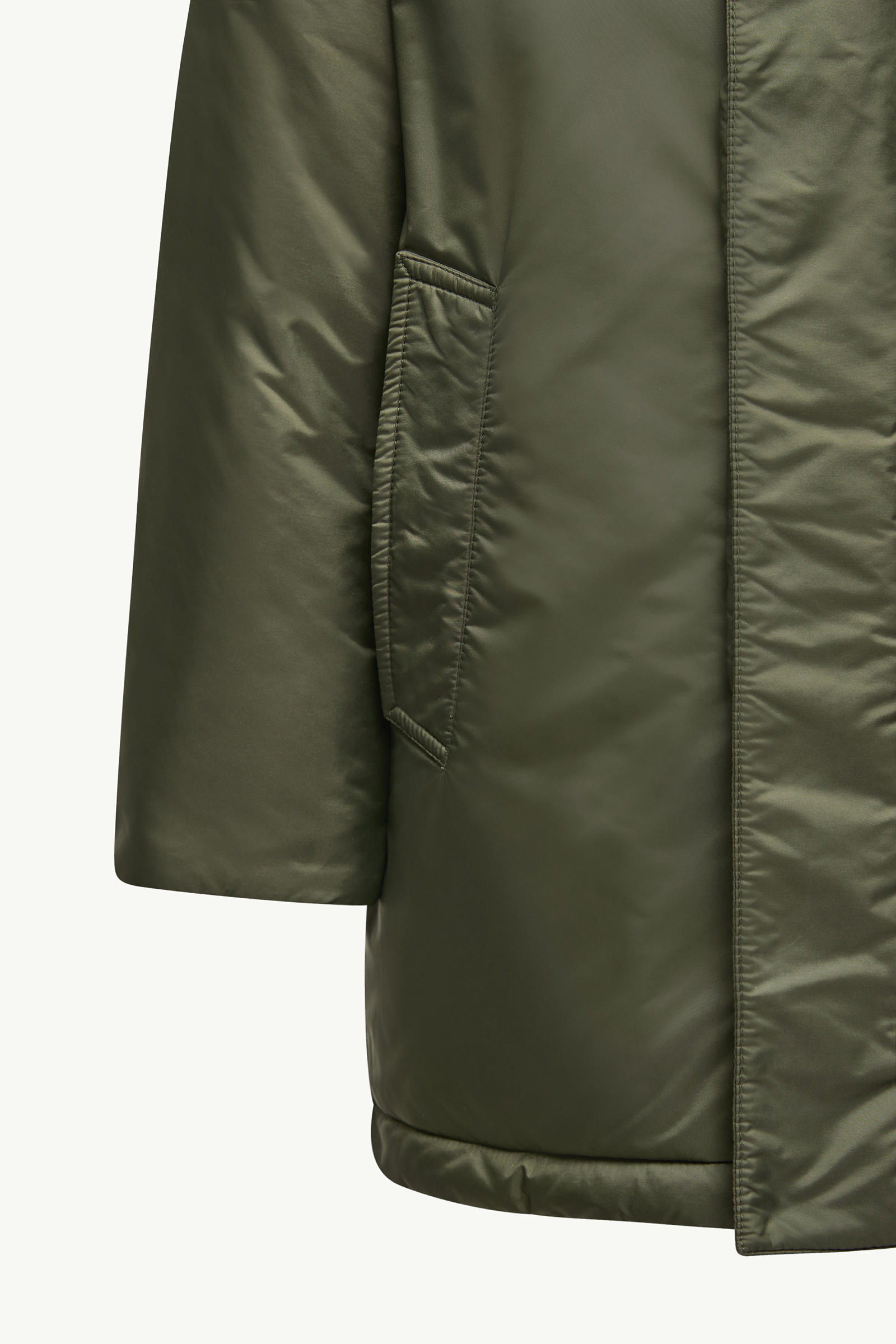 Gesudar Hooded Down Jacket Boy Olive Green Moncler 5