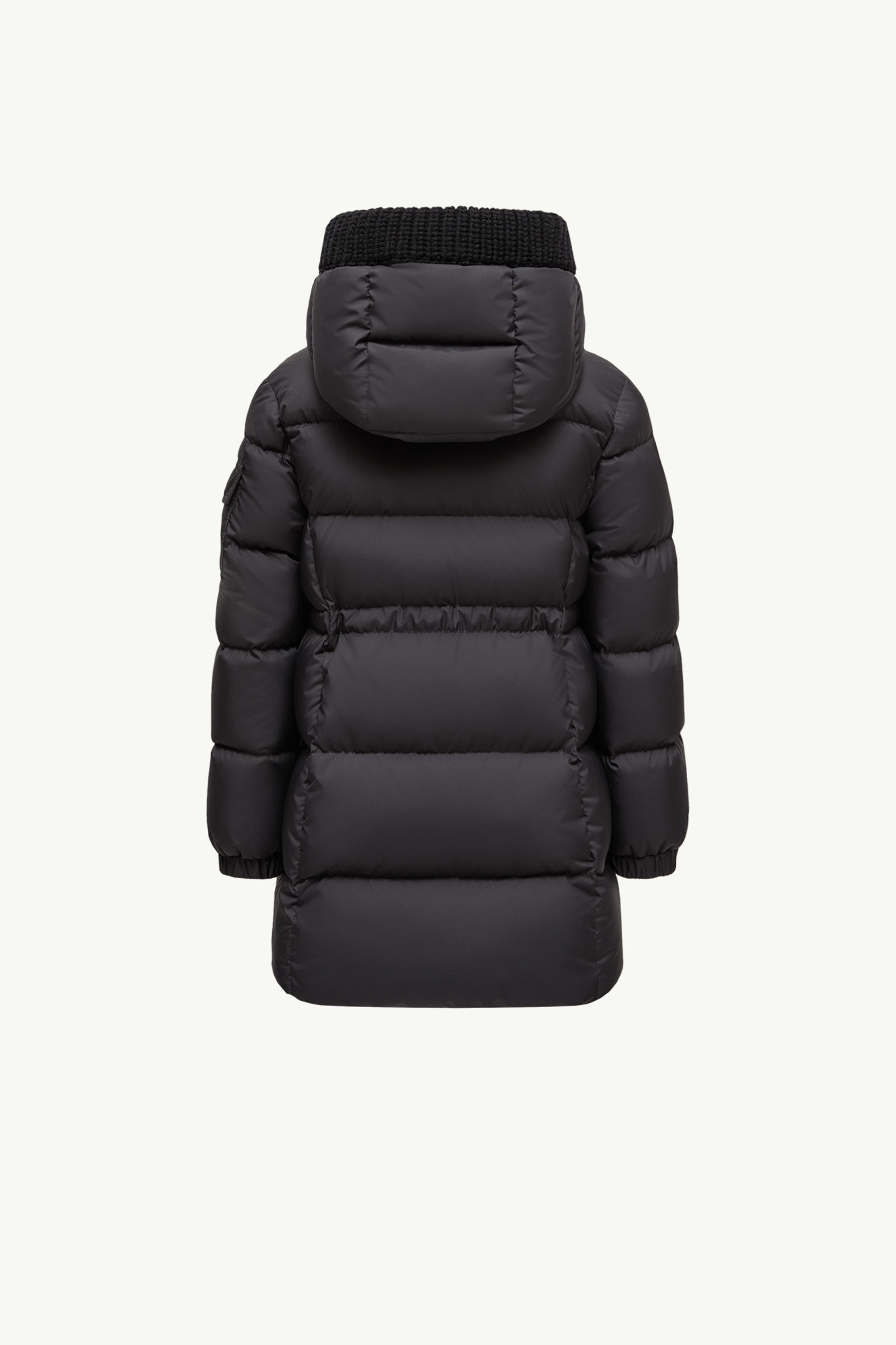 Plumífero con capucha Irma Niña Negro Moncler 3
