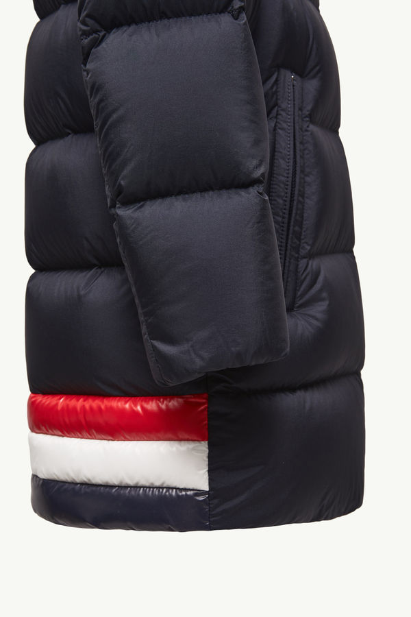 Marat Daunenjacke mit Kapuze Jungen Nachtblau Moncler 4