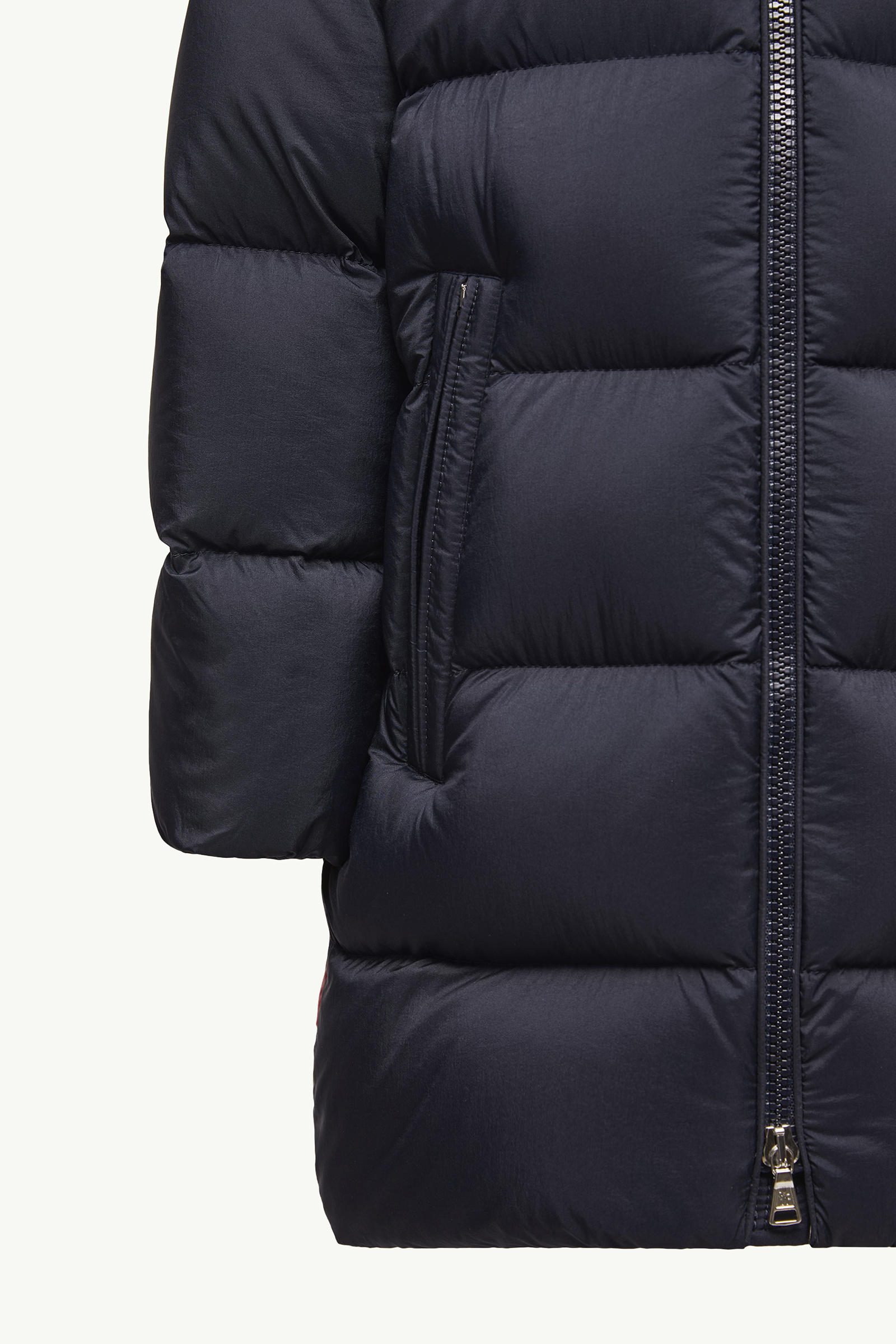 Marat Hooded Down Jacket Boy Night Blue Moncler 5