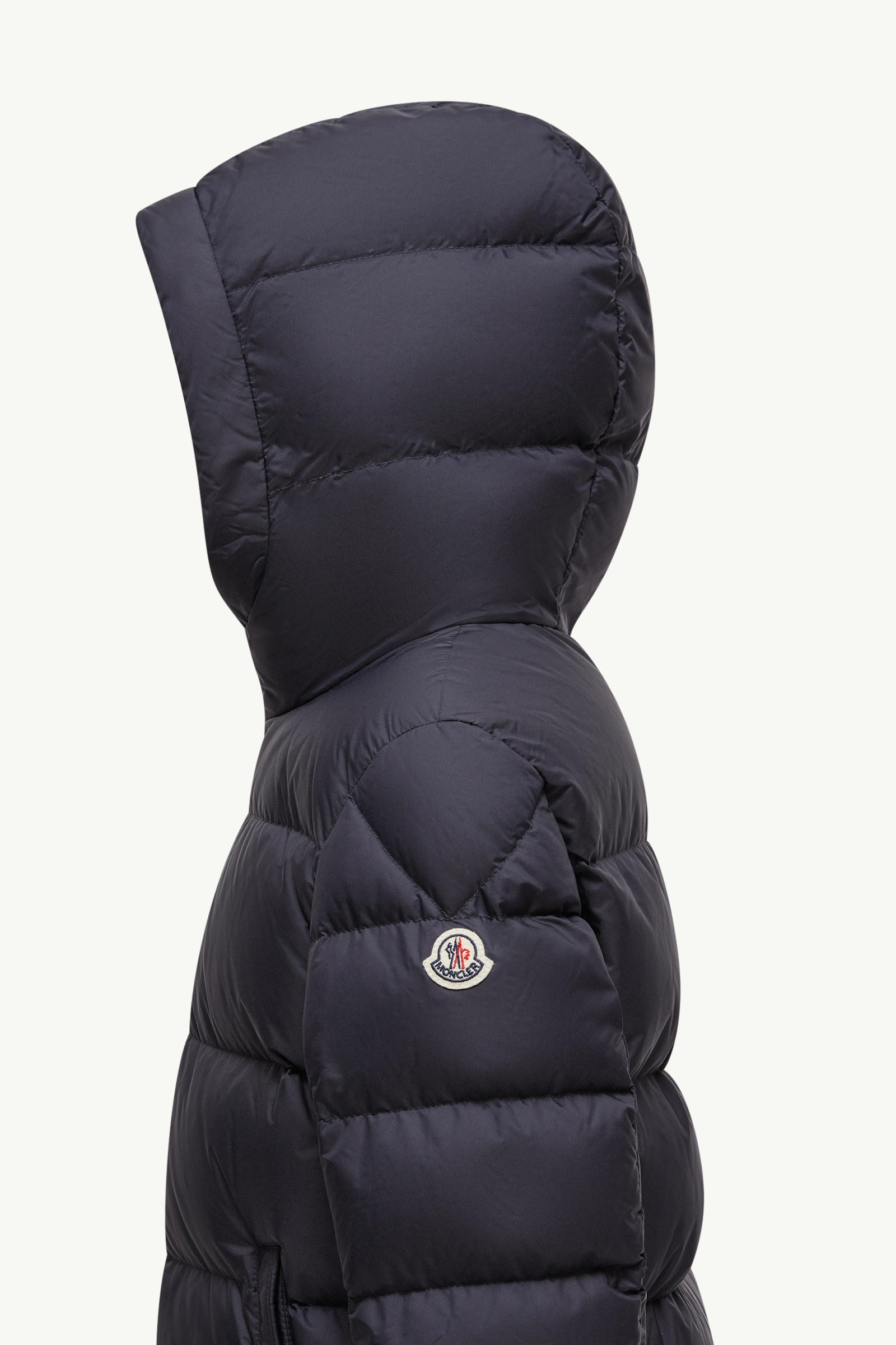 Lentinelle Hooded Down Jacket Boy Navy Blue Moncler 2