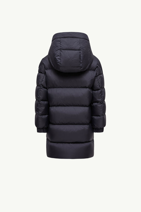 Piumino Lentinelle con Cappuccio Bambino Blu Navy Moncler 3