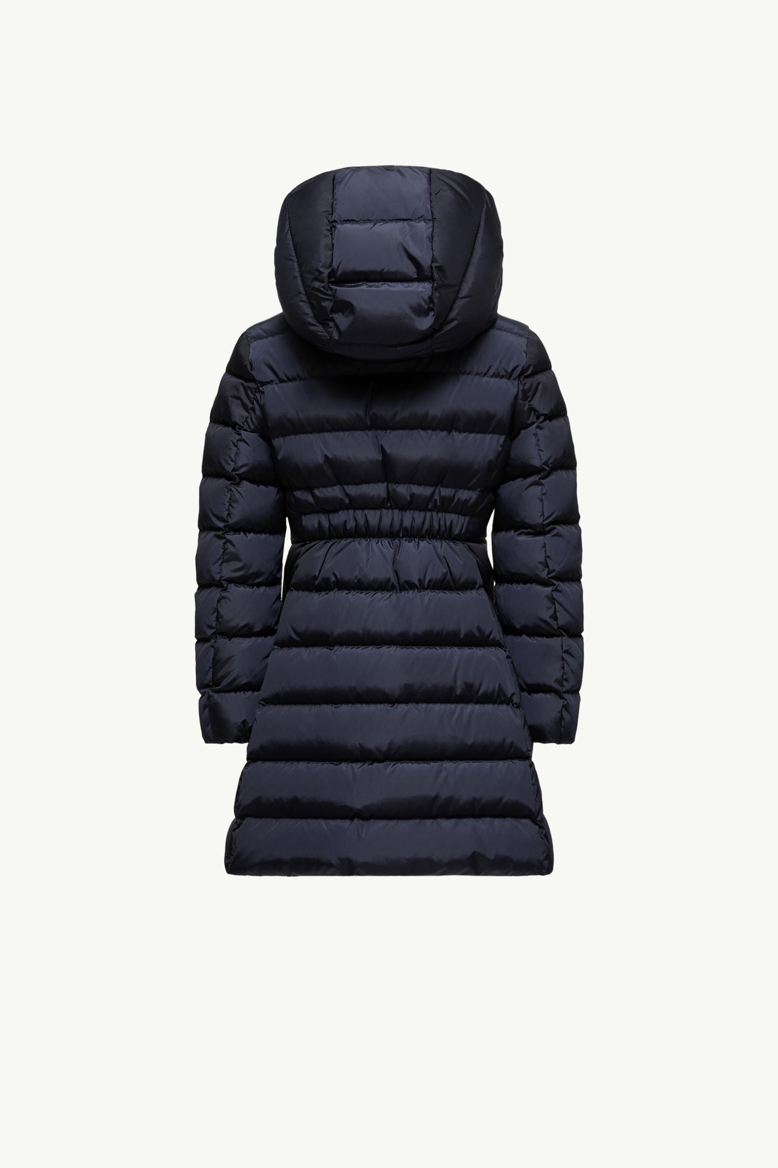 Night Blue Charpal Hooded Down Jacket - Down Jackets & Vests for