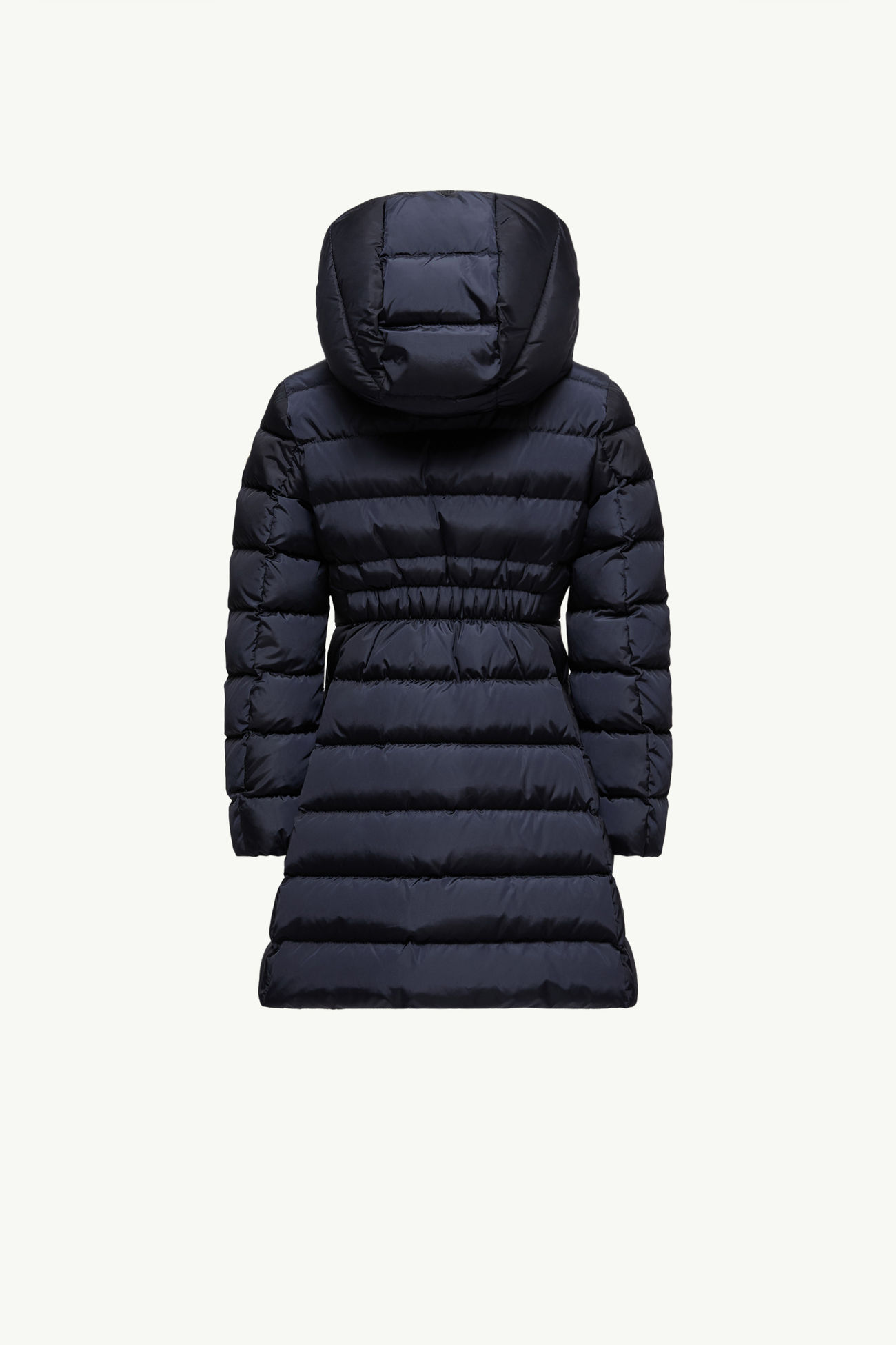Charpal Hooded Down Jacket Girl Night Blue Moncler 2