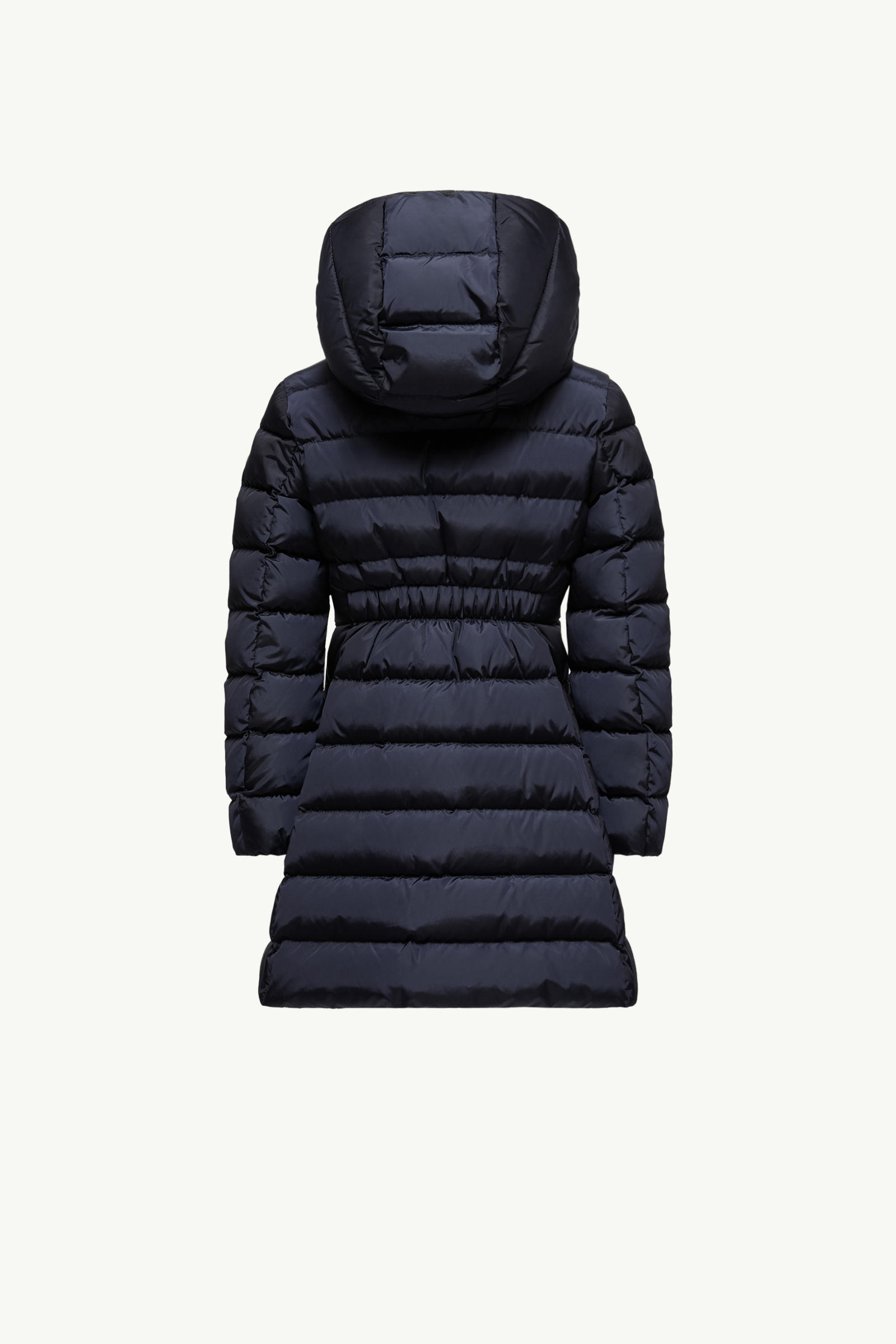 Charpal Hooded Down Jacket Girl Night Blue Moncler 2