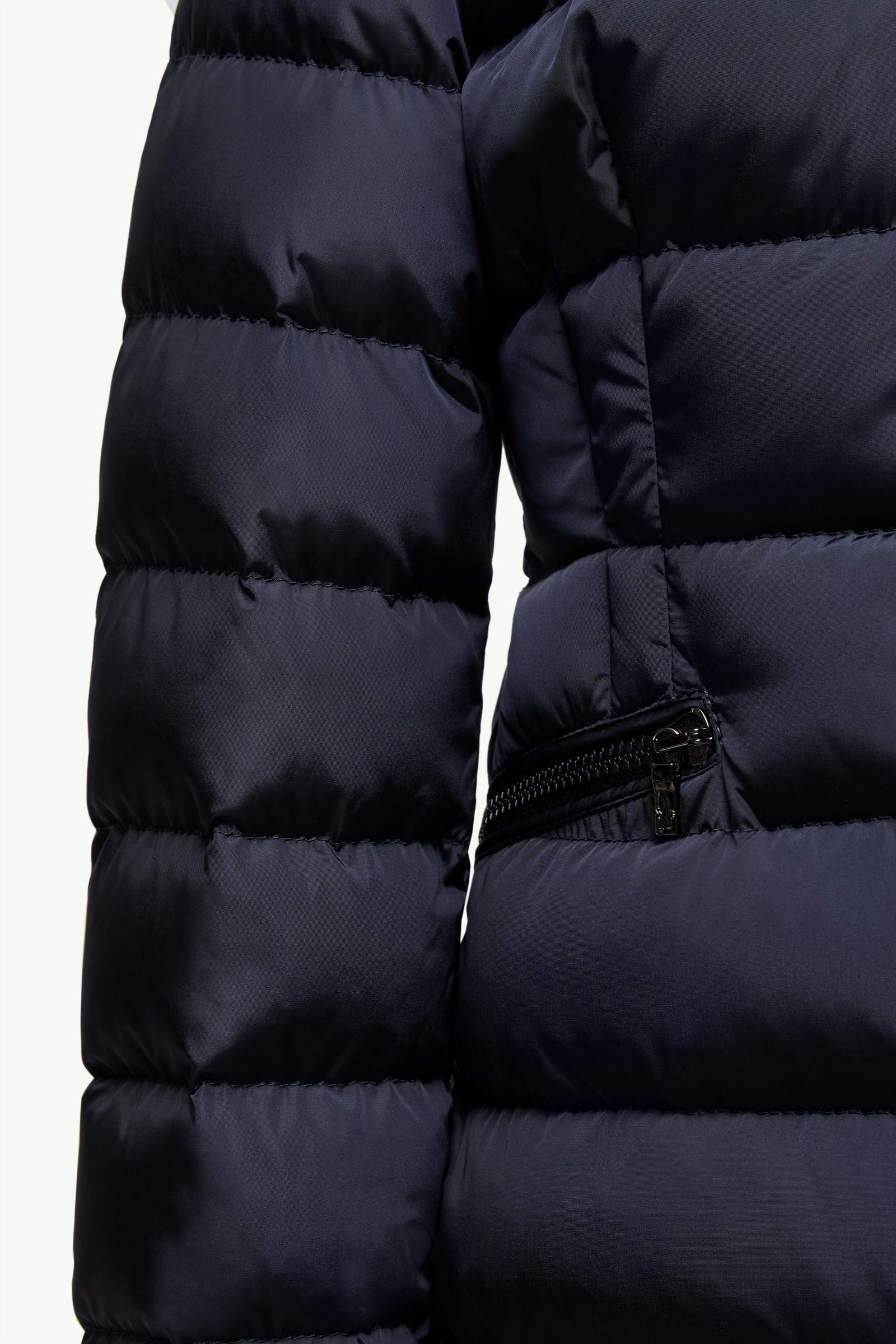 Night Blue Charpal Hooded Down Jacket - Down Jackets & Vests for