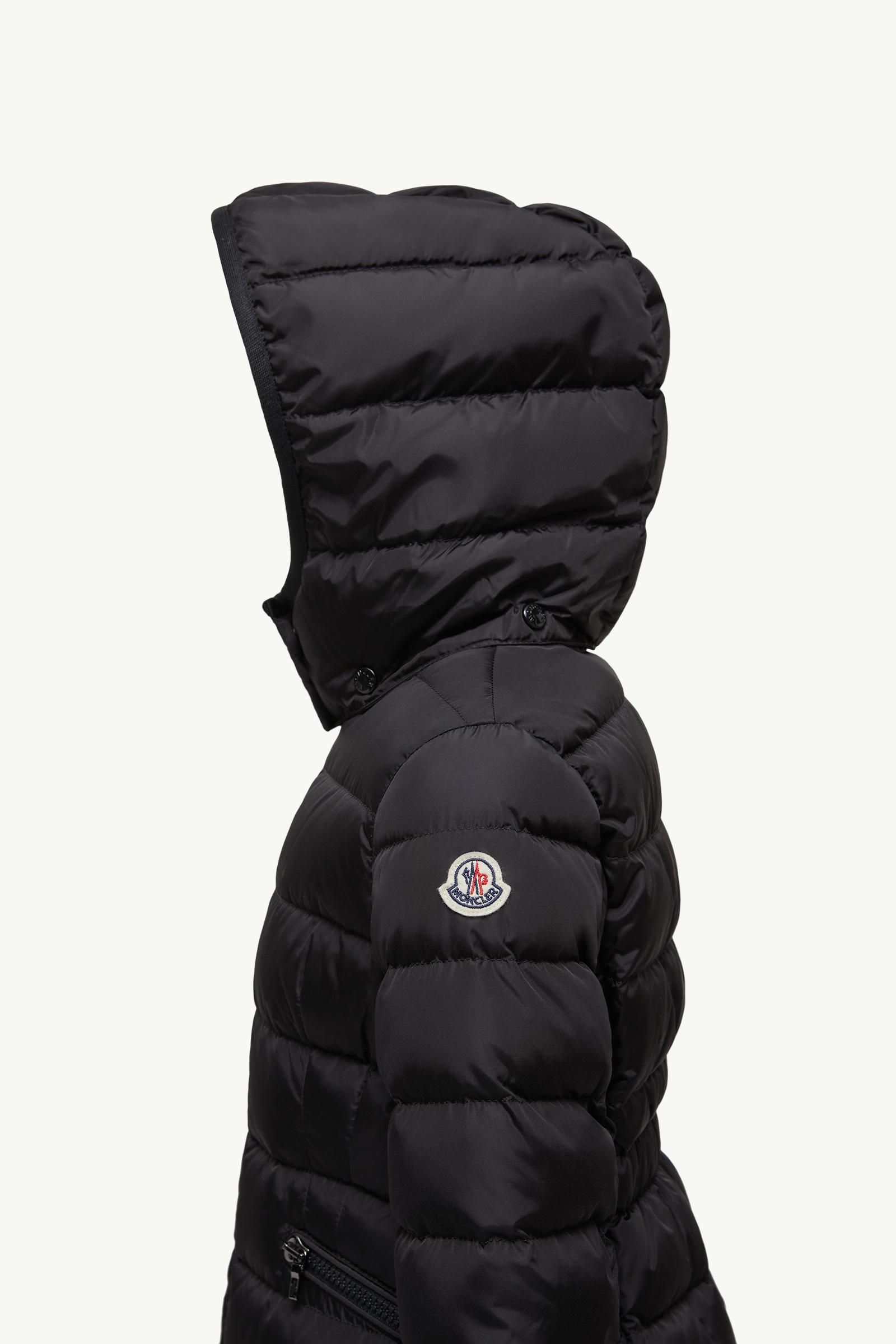 Charpal Hooded Down Jacket Girl Black Moncler 1