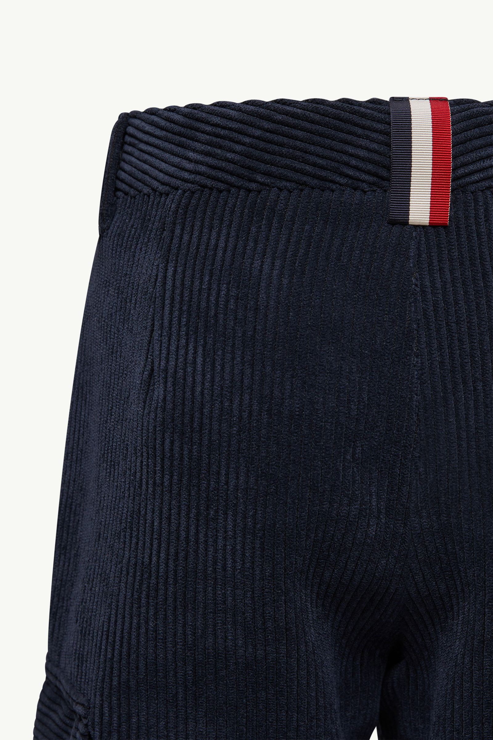 Corduory Cargo Pants Boy Denim Blue Moncler 4