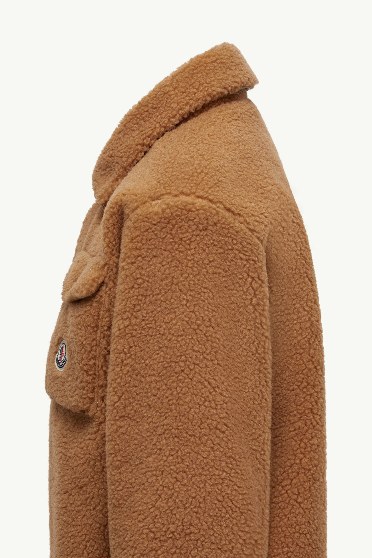 롱 슬리브 테디 셔츠 젠더 뉴트럴 브라운 Moncler 3