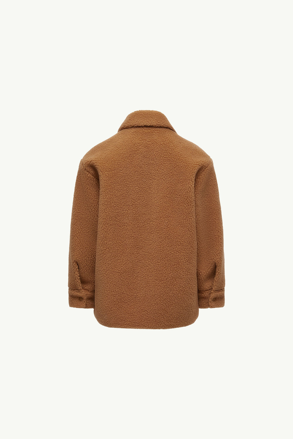 Long Sleeve Teddy Shirt Gender Neutral Brown Moncler 4