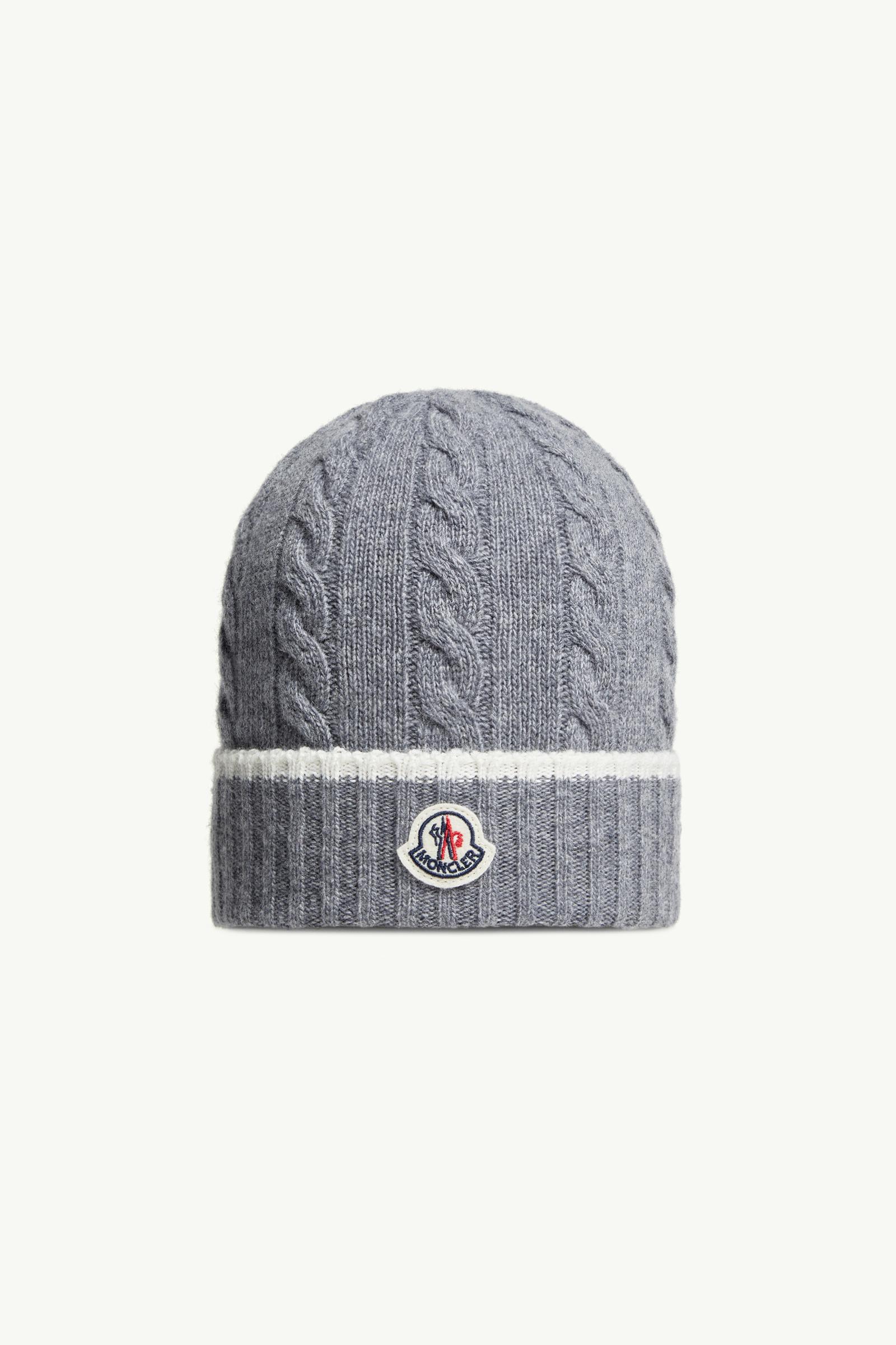 Grey Stripe-Trimmed Wool Beanie - Accessories & Shoes for Children