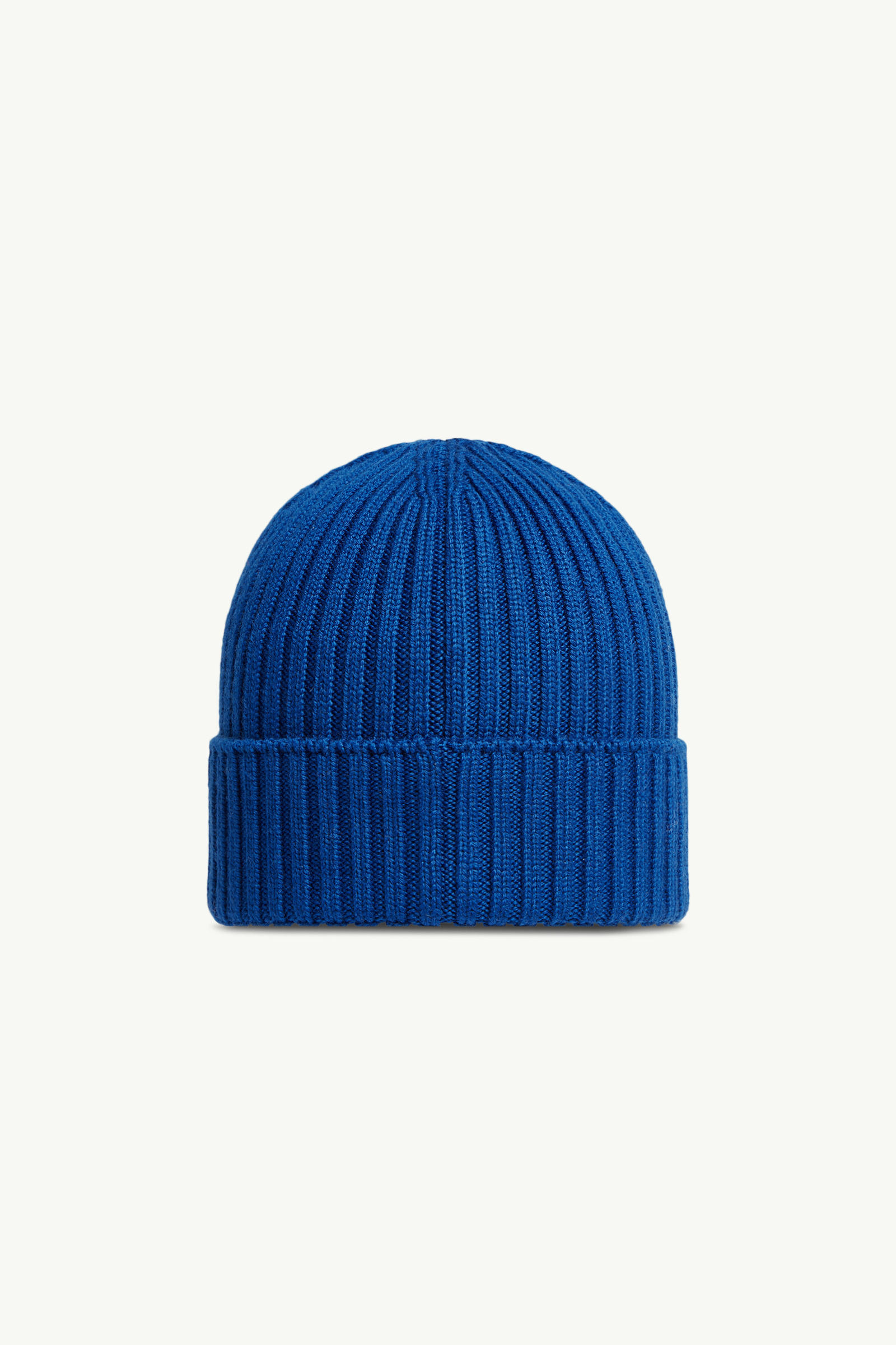 Wool Beanie Boy Electric Blue Moncler 3