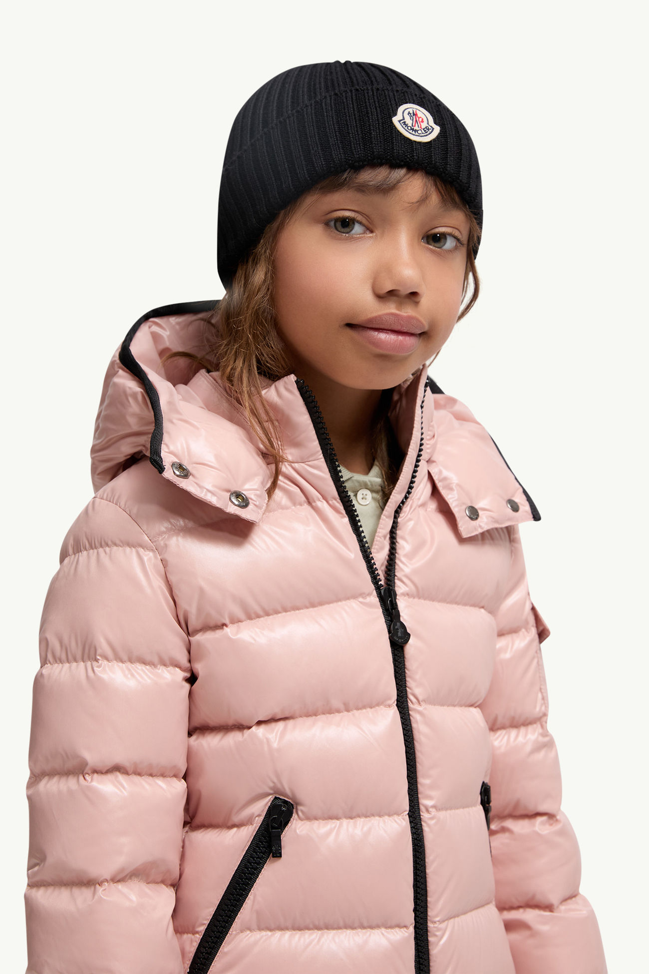 울 비니 젠더 뉴트럴 블랙 Moncler 1