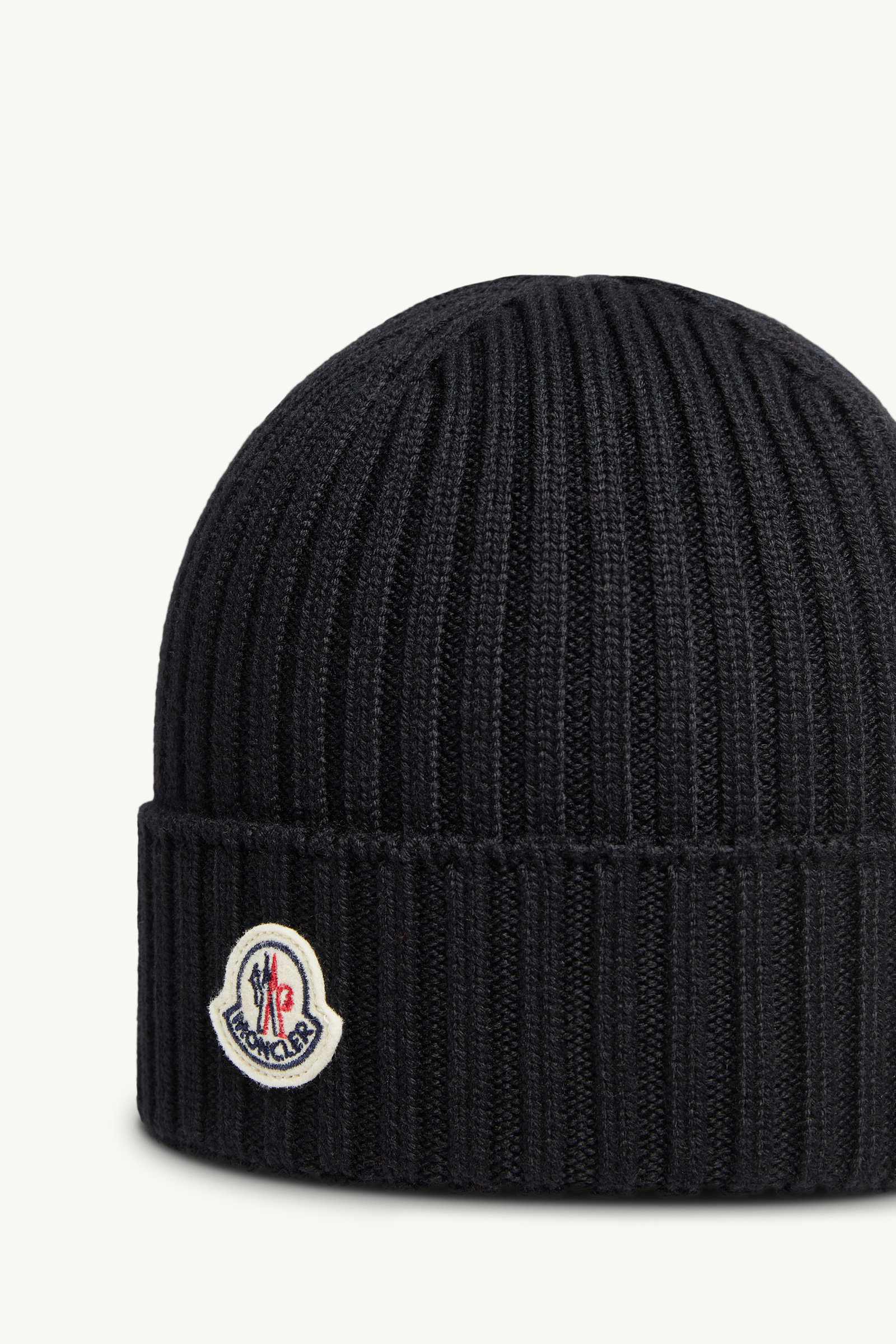 Mütze aus Wolle Genderneutral Schwarz Moncler 2