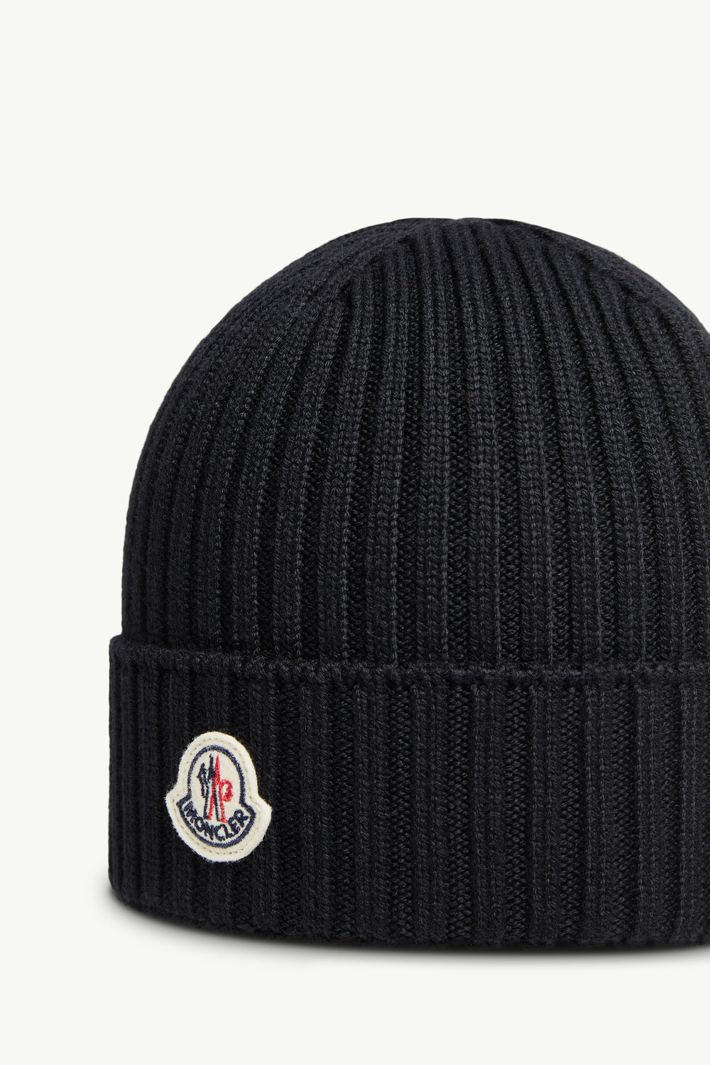 Wool Beanie Gender Neutral Black Moncler 2