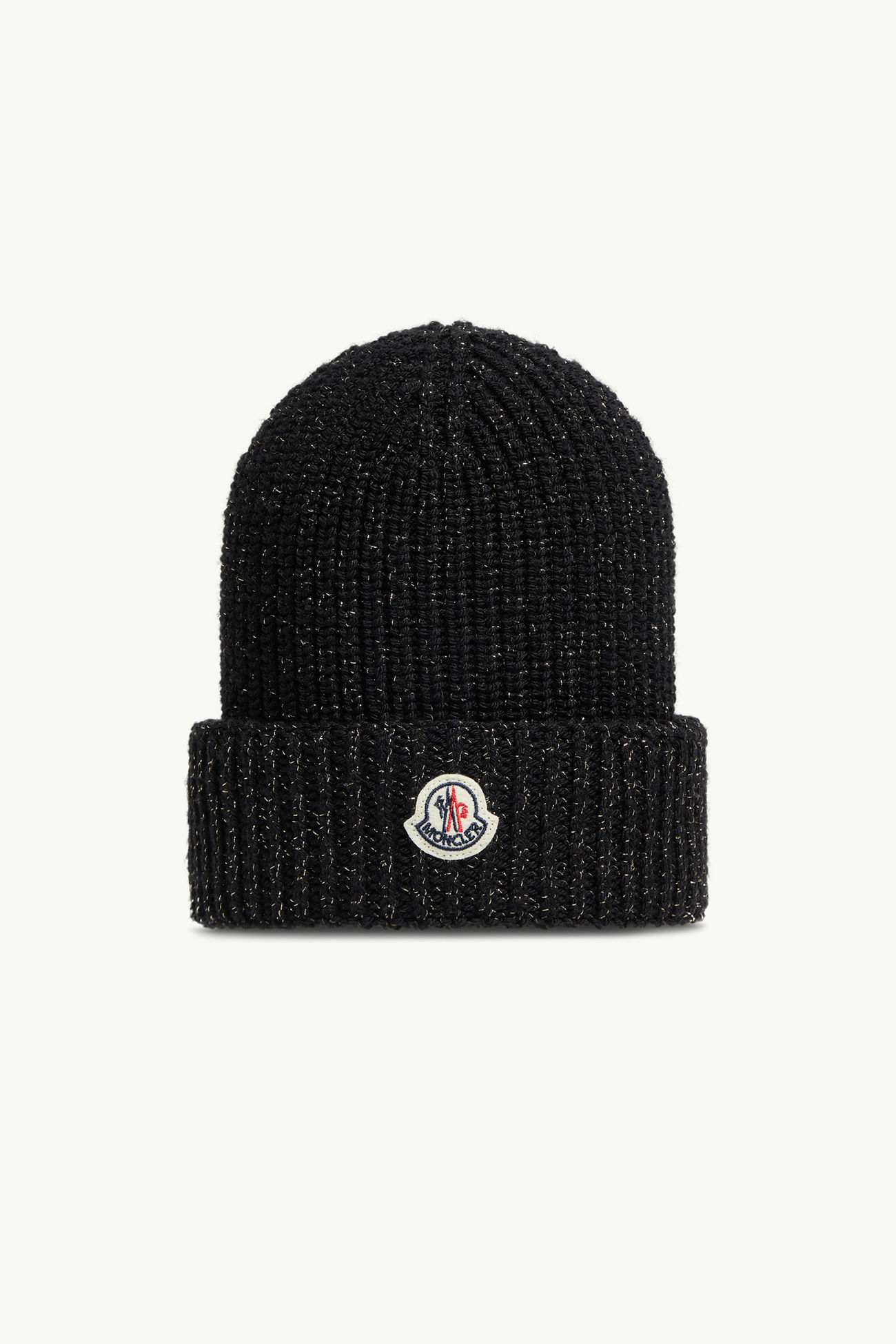 女童金属质感羊毛便帽 女童 黑色 Moncler 0