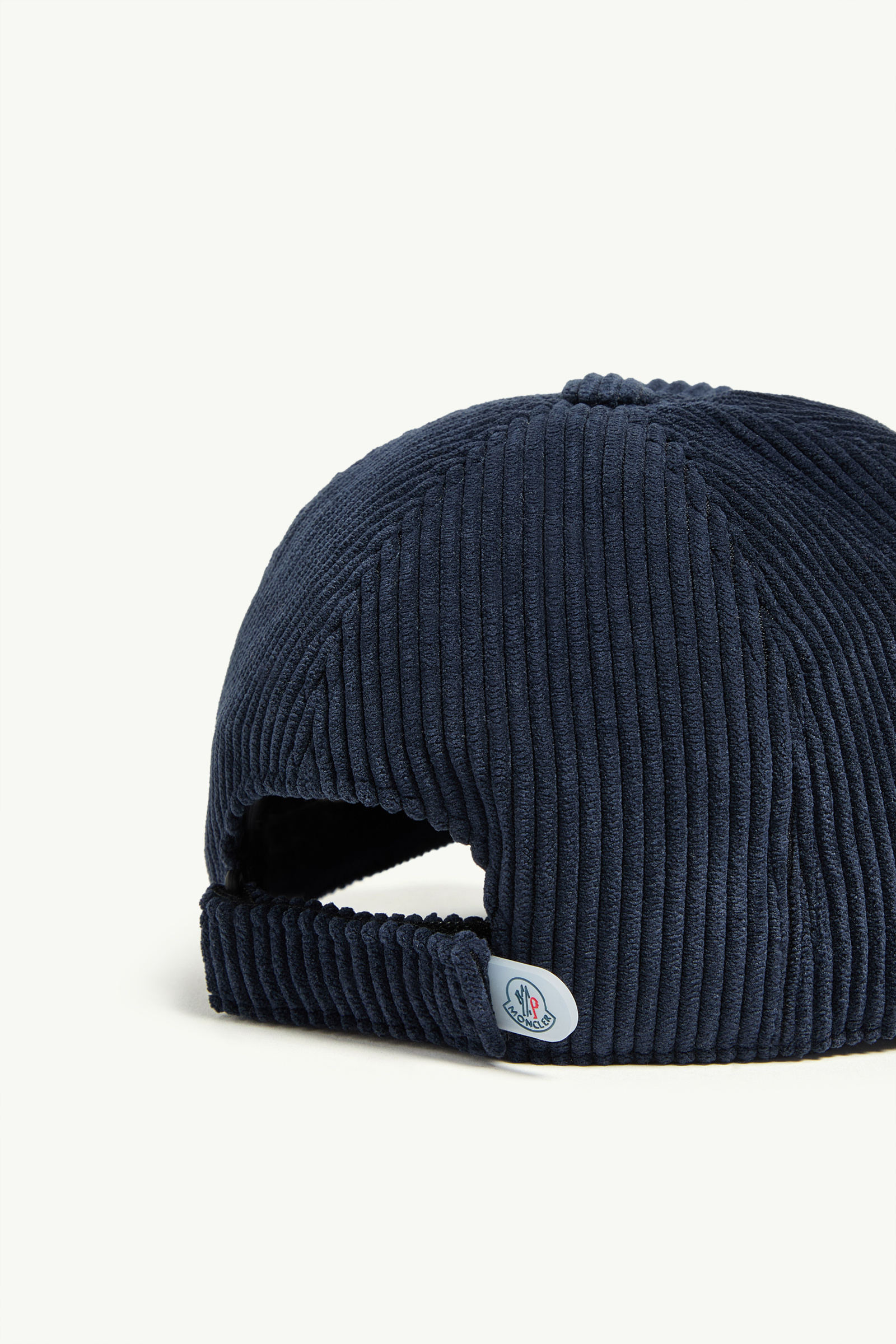 Corduroy Basketball Cap Boy Navy Blue Moncler 2