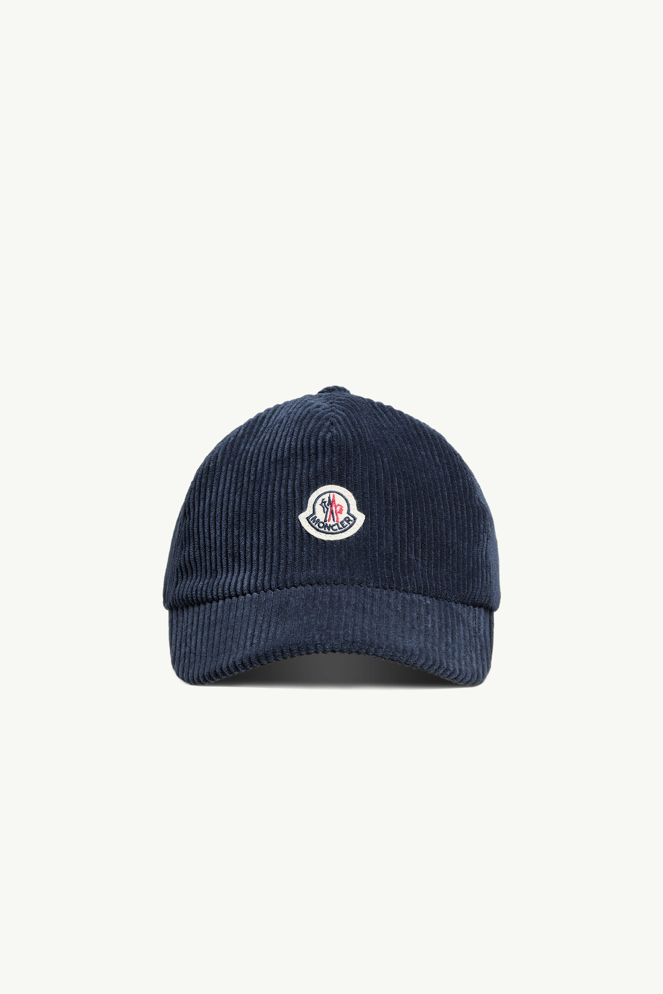 코듀로이 야구 캡 모자 키즈 남아 네이비 블루 Moncler 0