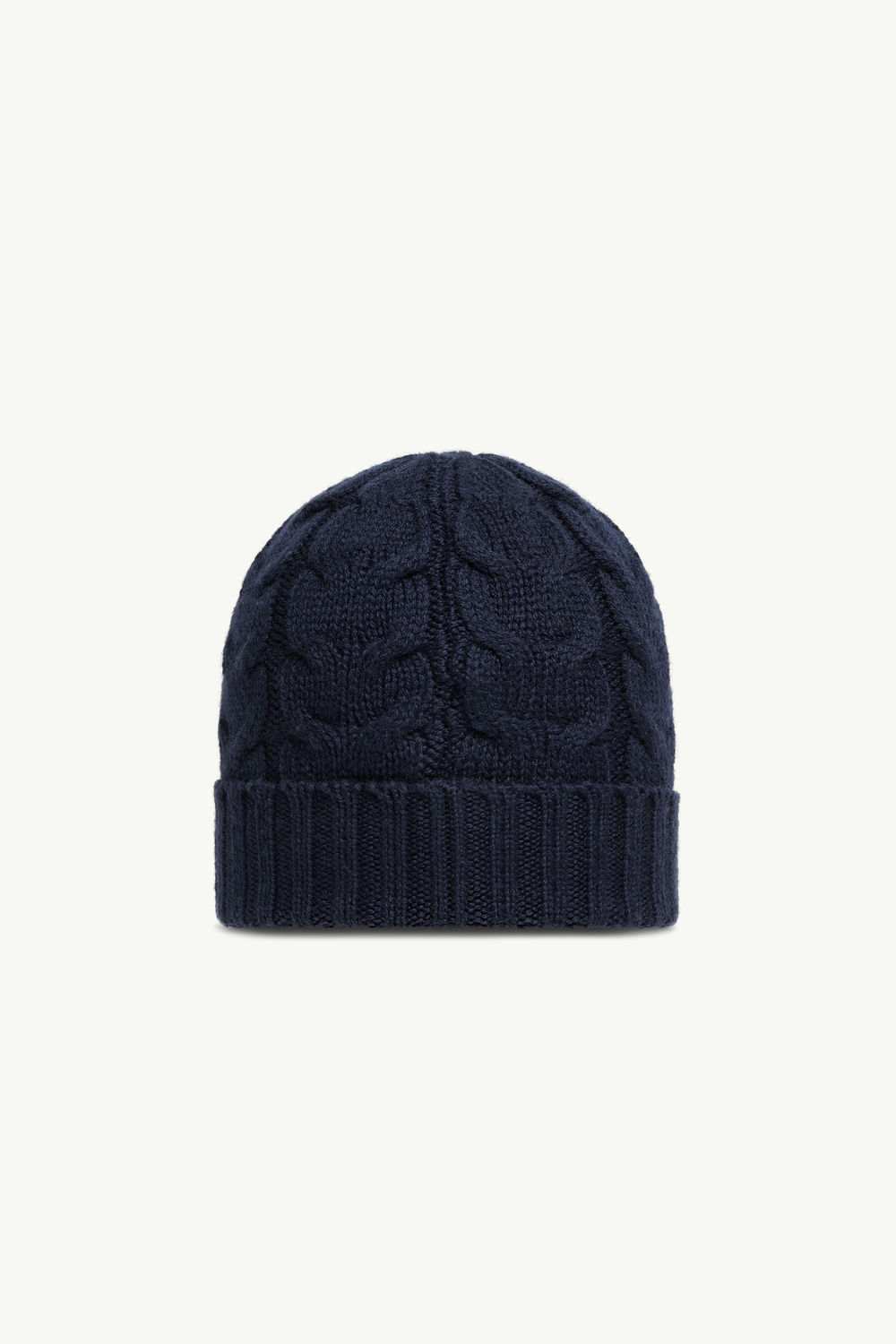 Wool Beanie Boy Night Blue Moncler 2
