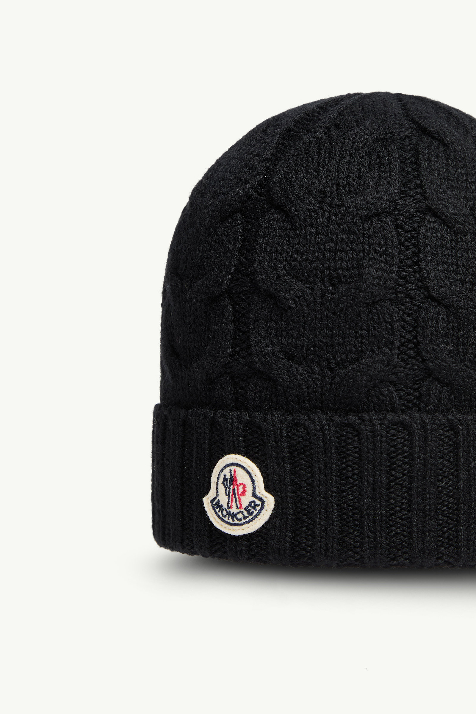 男童羊毛便帽 男童 黑色 Moncler 1