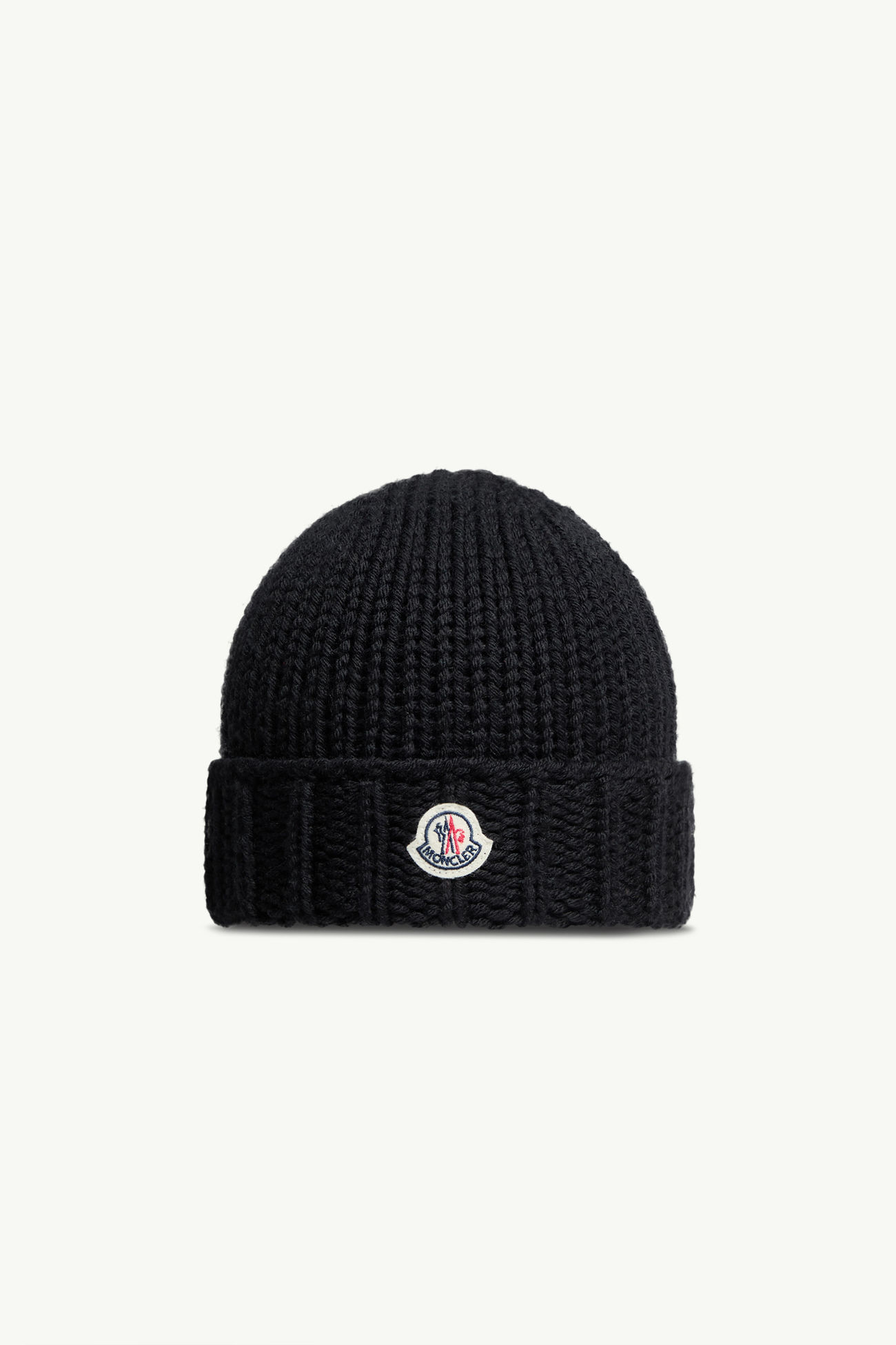 Mütze aus Wolle Mädchen Schwarz Moncler 0