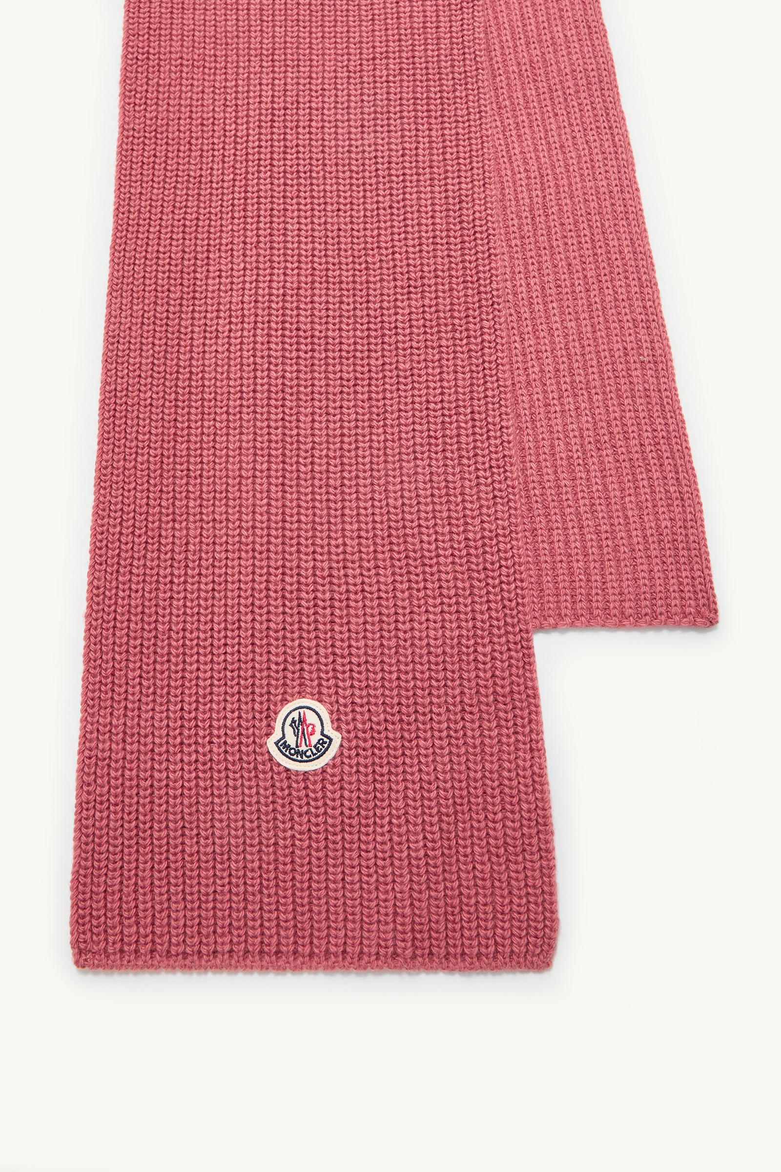 Wool Set Girl Coral Red Moncler 1