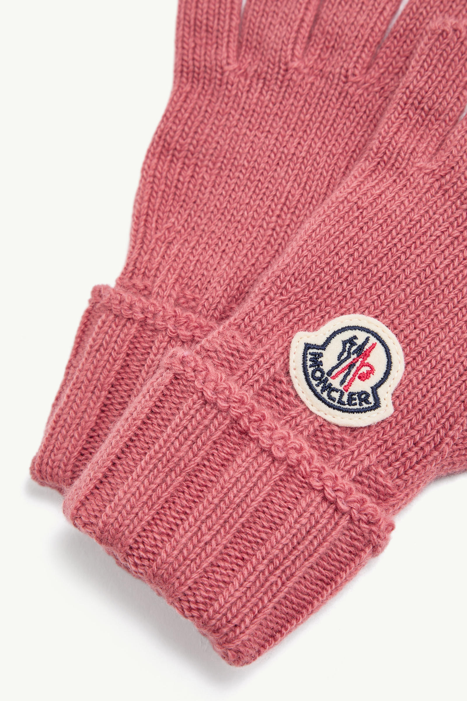 Wool Set Girl Coral Red Moncler 2
