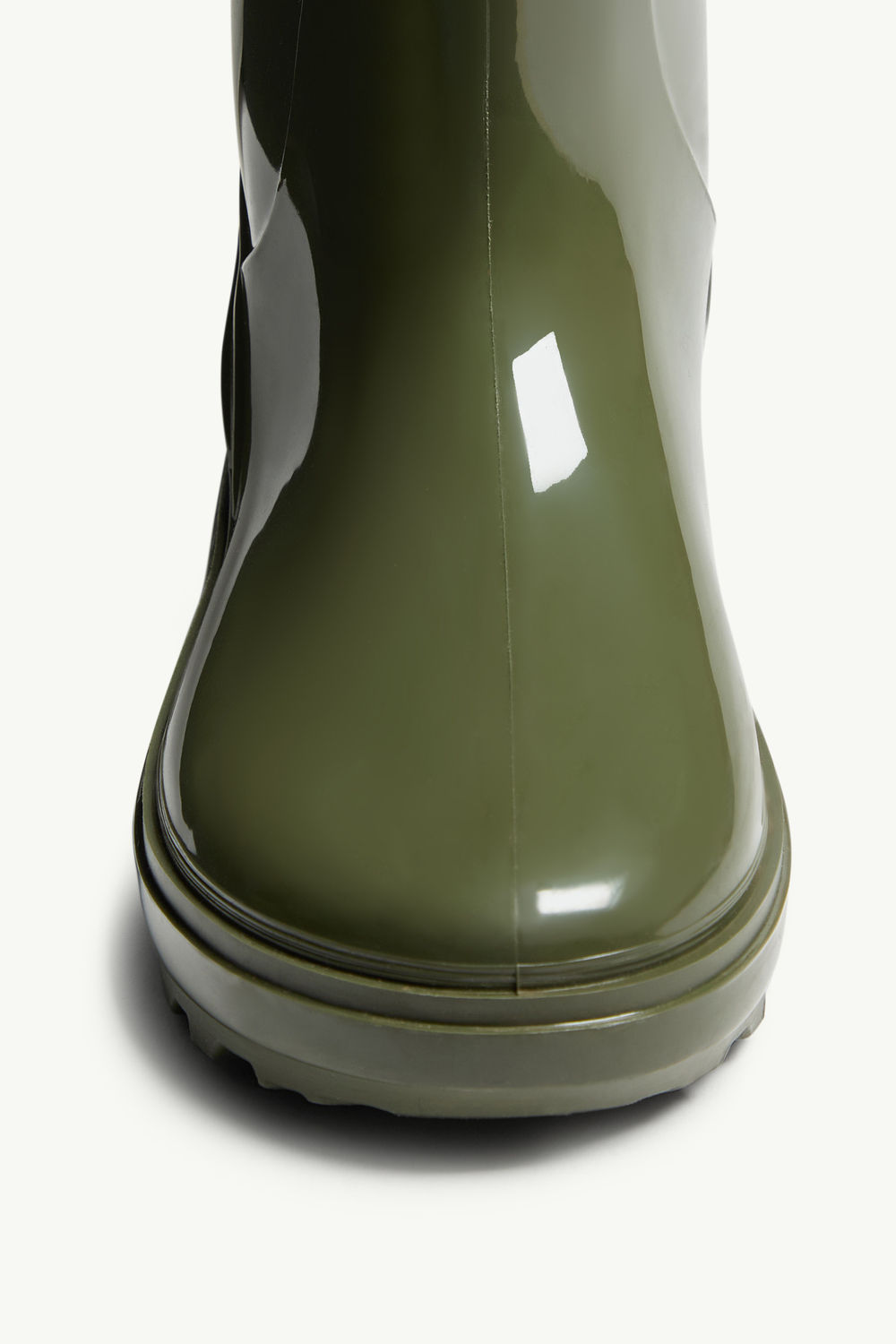 Petit Kickstream Rain Boots Gender Neutral Olive Green Moncler 1