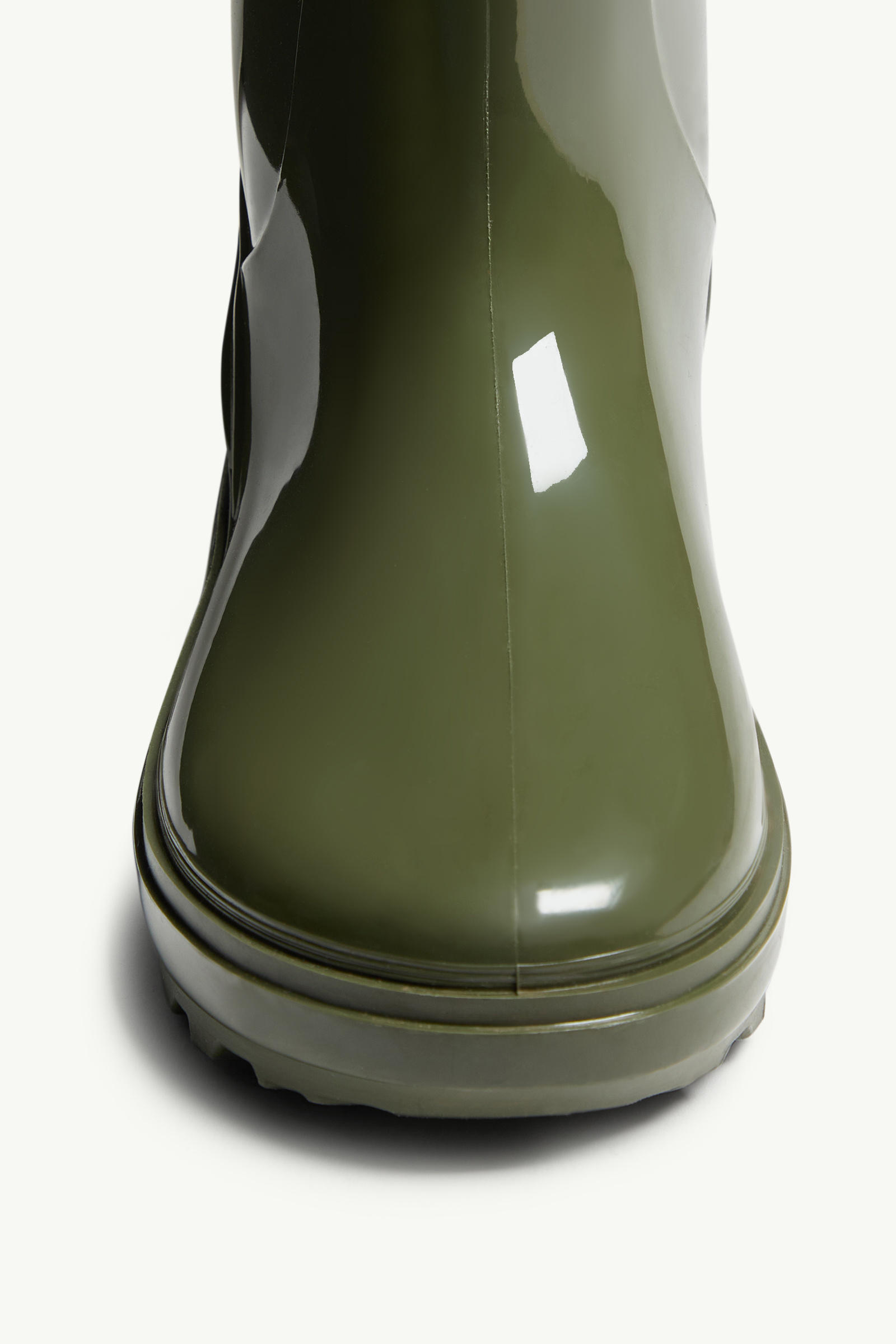 Petit Kickstream Rain Boots Gender Neutral Olive Green Moncler 1