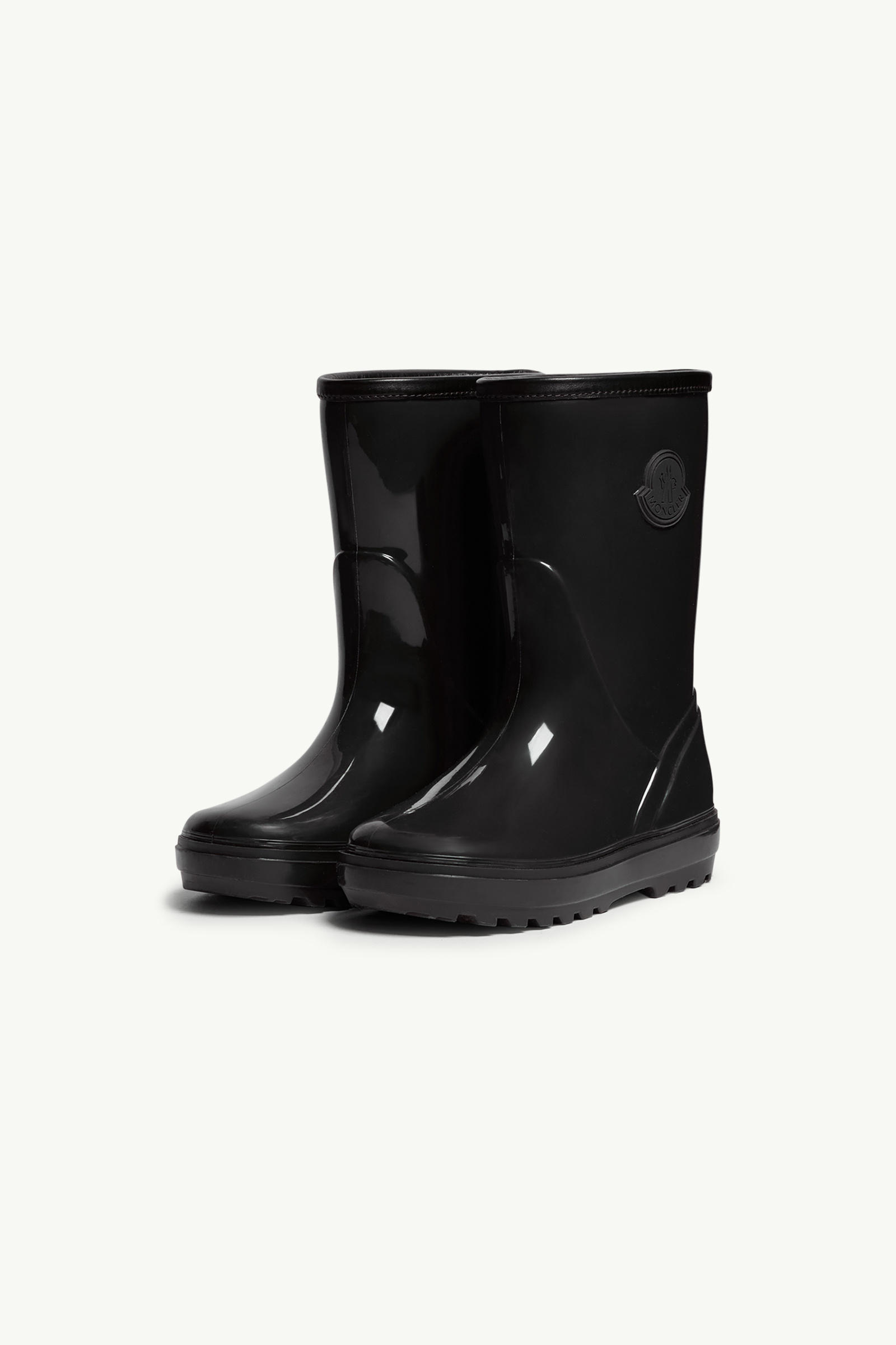 Petit Kickstream Regenstiefel Genderneutral Schwarz Moncler 2