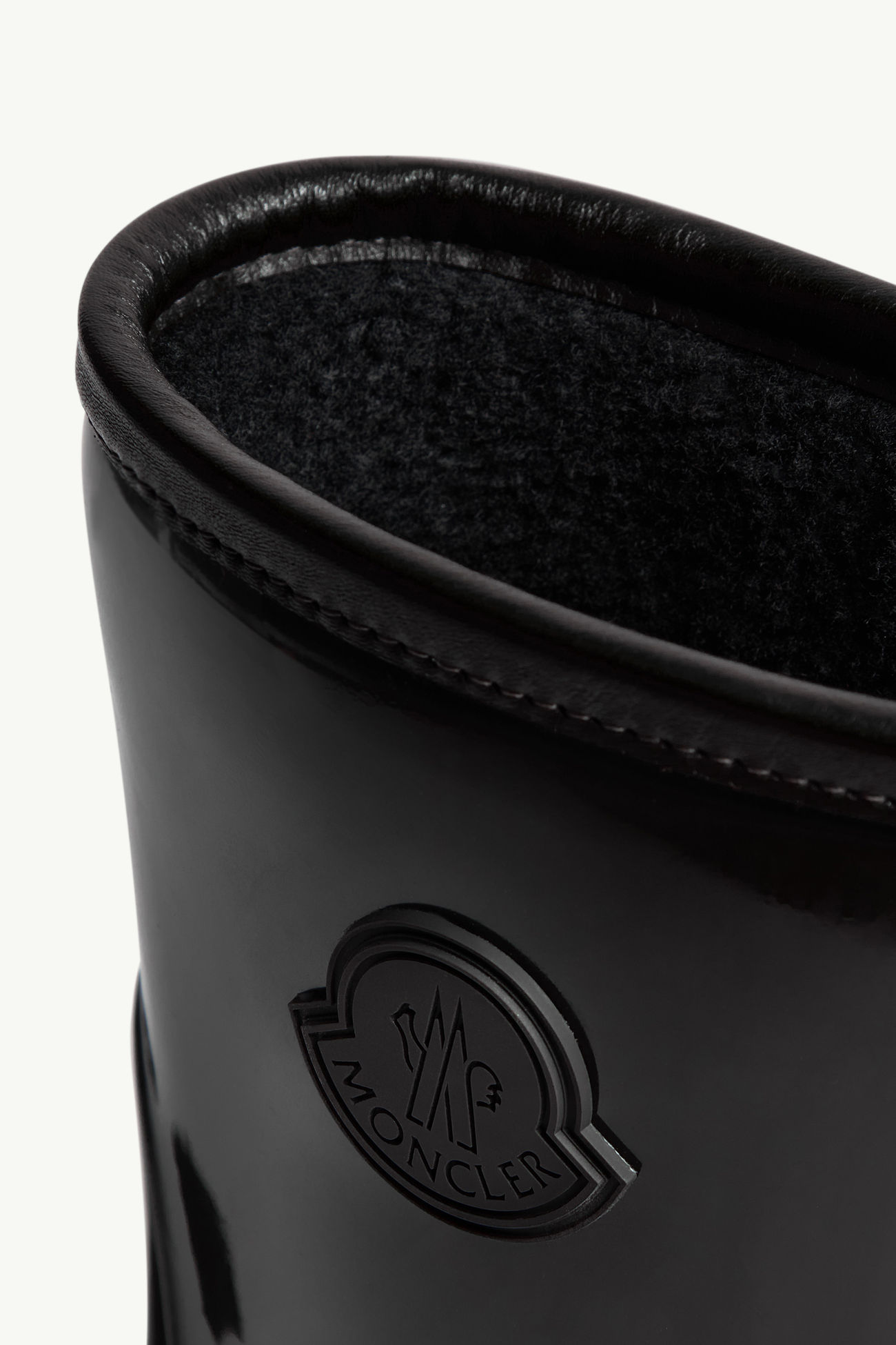 Petit Kickstream Regenstiefel Genderneutral Schwarz Moncler 5