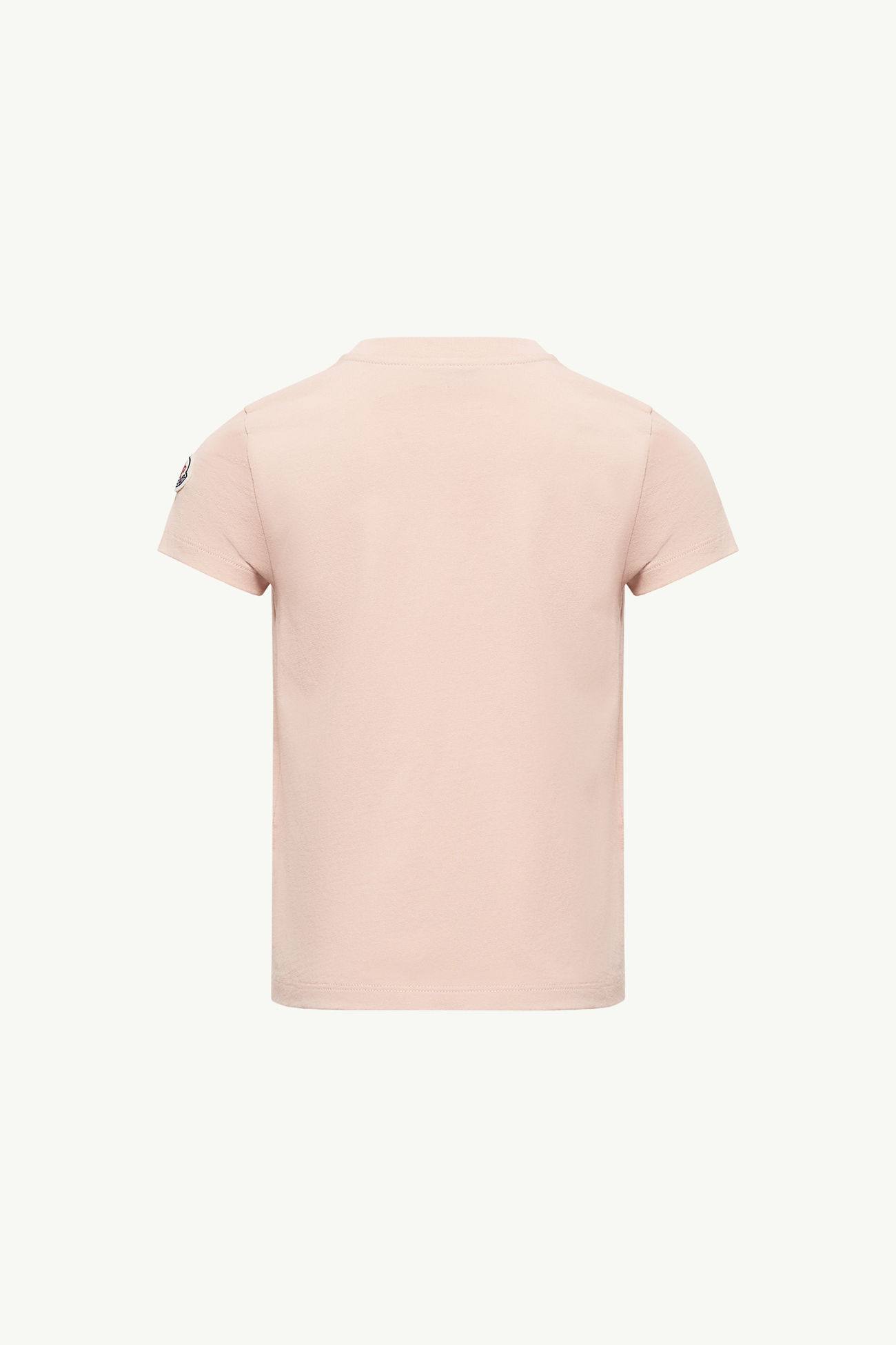 女童刺绣标识棉质T恤 女童 浅粉色 Moncler 2