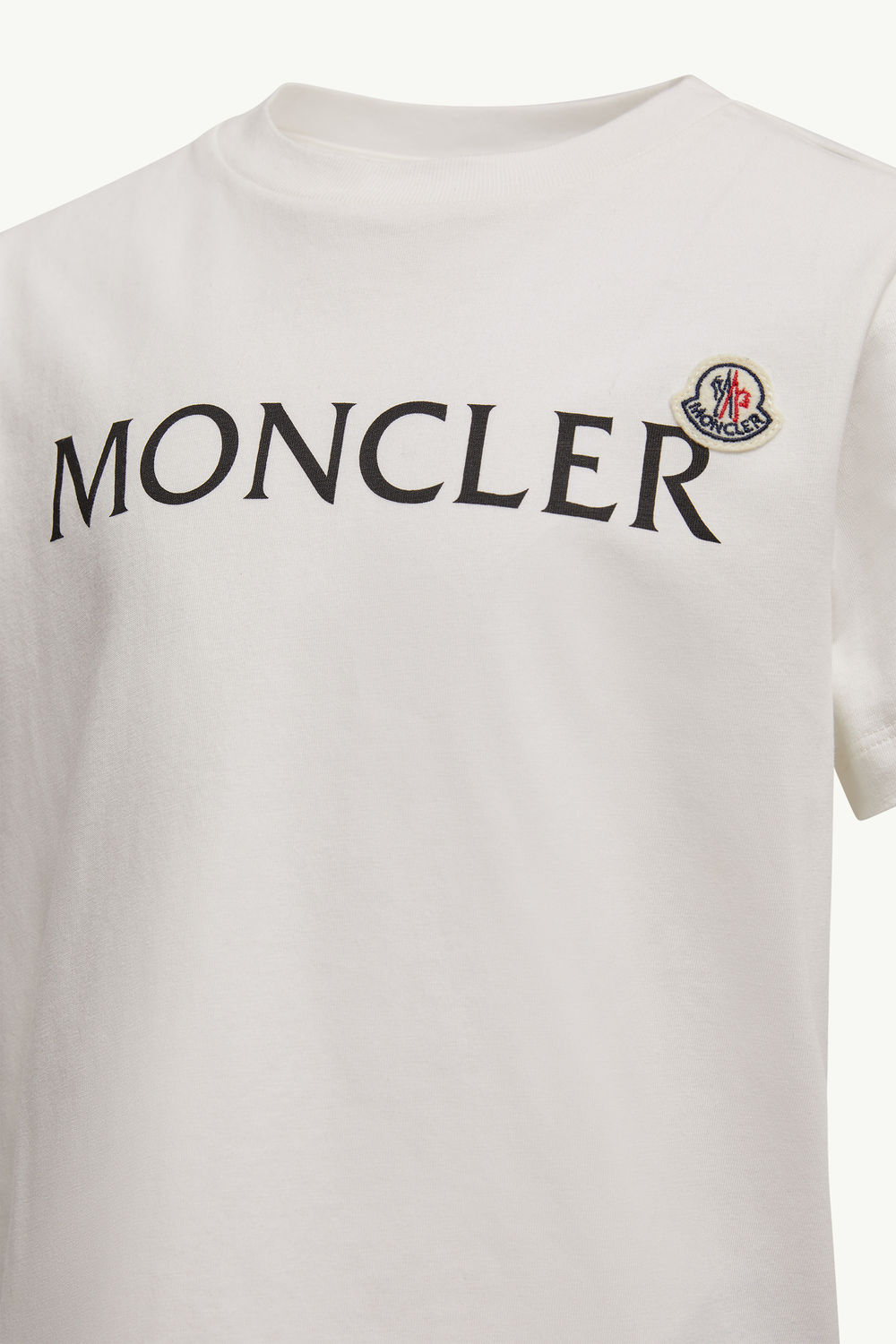 標誌棉質T恤 男童 白色 Moncler 1