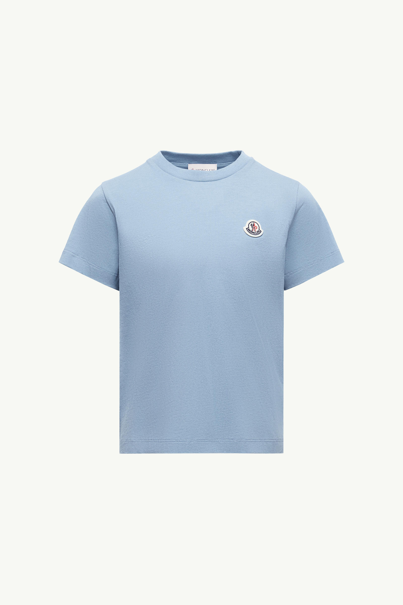 Logo Patch Cotton T-Shirt (Pack of Three) Boy Moncler 1