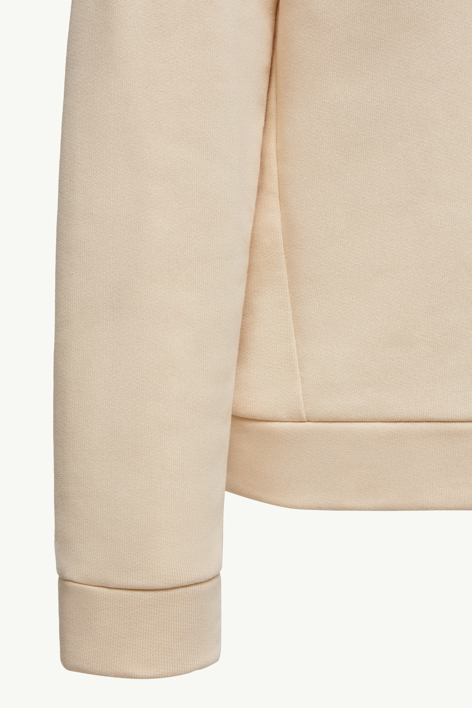 Embroidered Logo Cotton Sweatshirt Girl White Ivory Moncler 4
