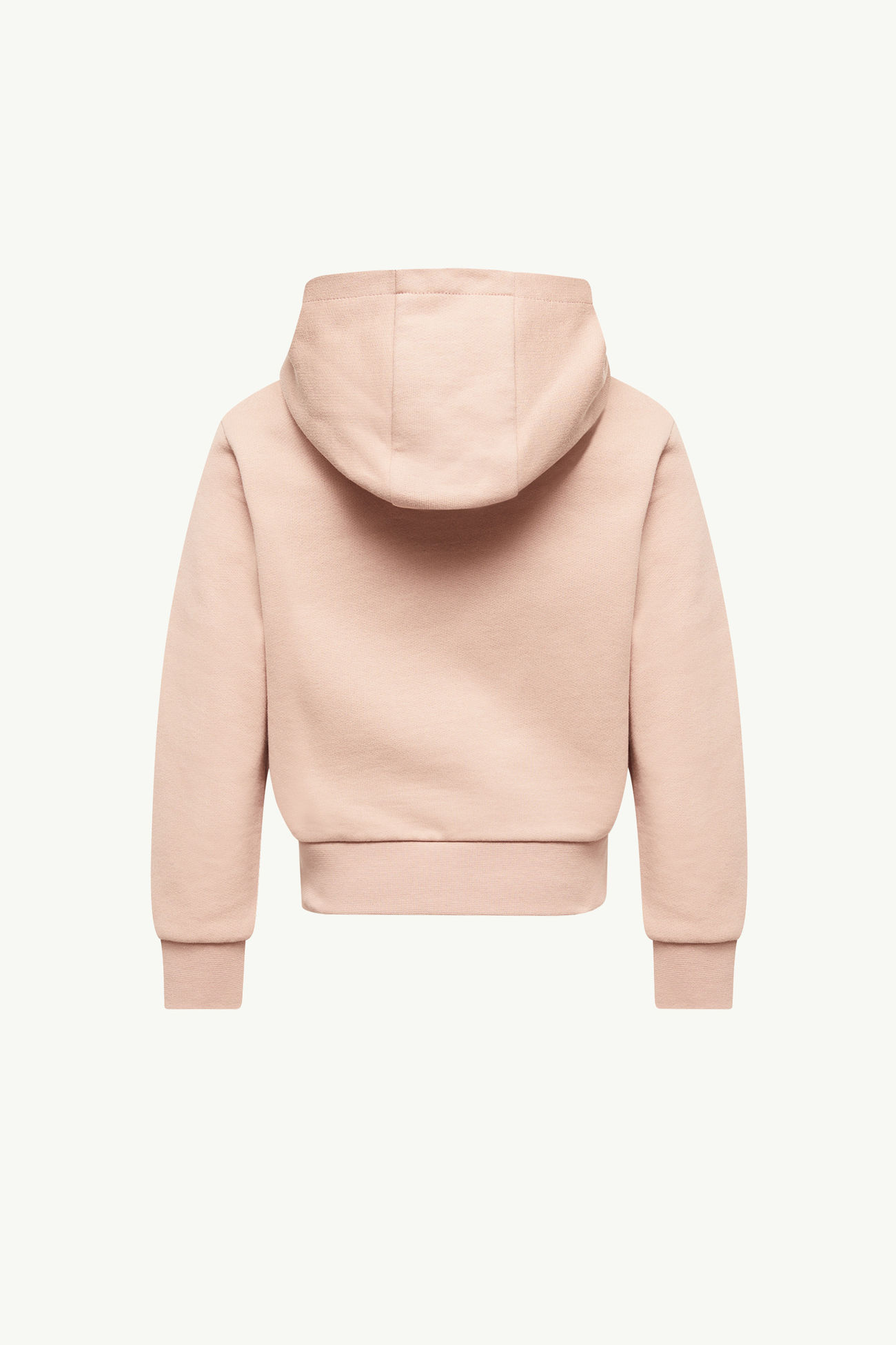 女童刺绣标识棉质连帽卫衣 女童 浅粉色 Moncler 3