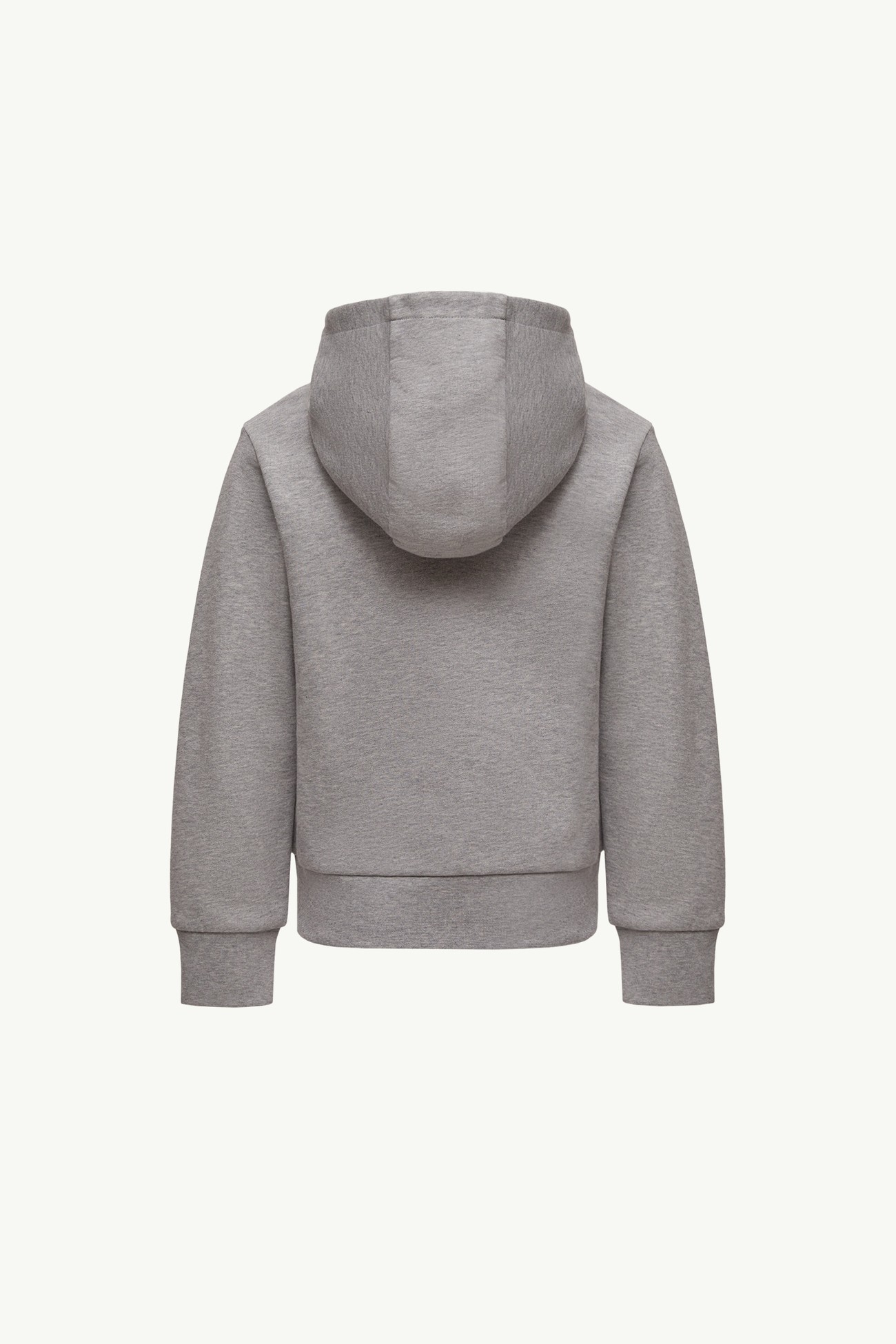 로고 코튼 후디 키즈 남아 그레이 Moncler 2