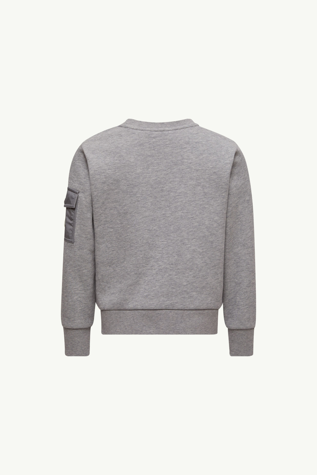 Cotton Sweatshirt Boy Grey Moncler 2