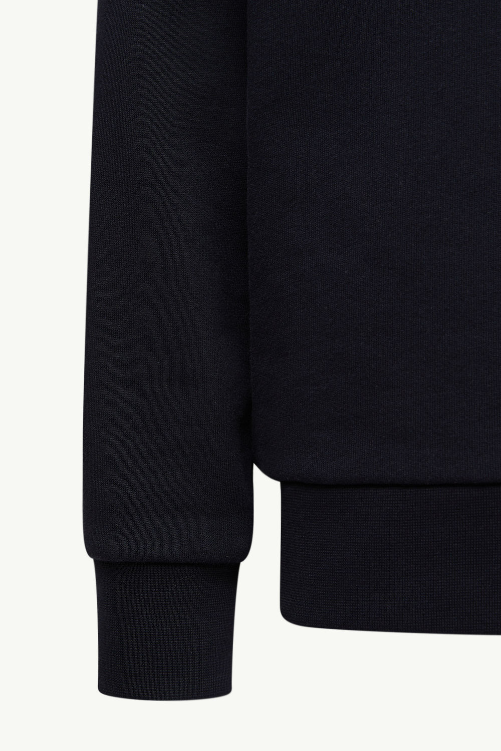 Teddy Logo Cotton Sweatshirt Boy Navy Blue Moncler 4