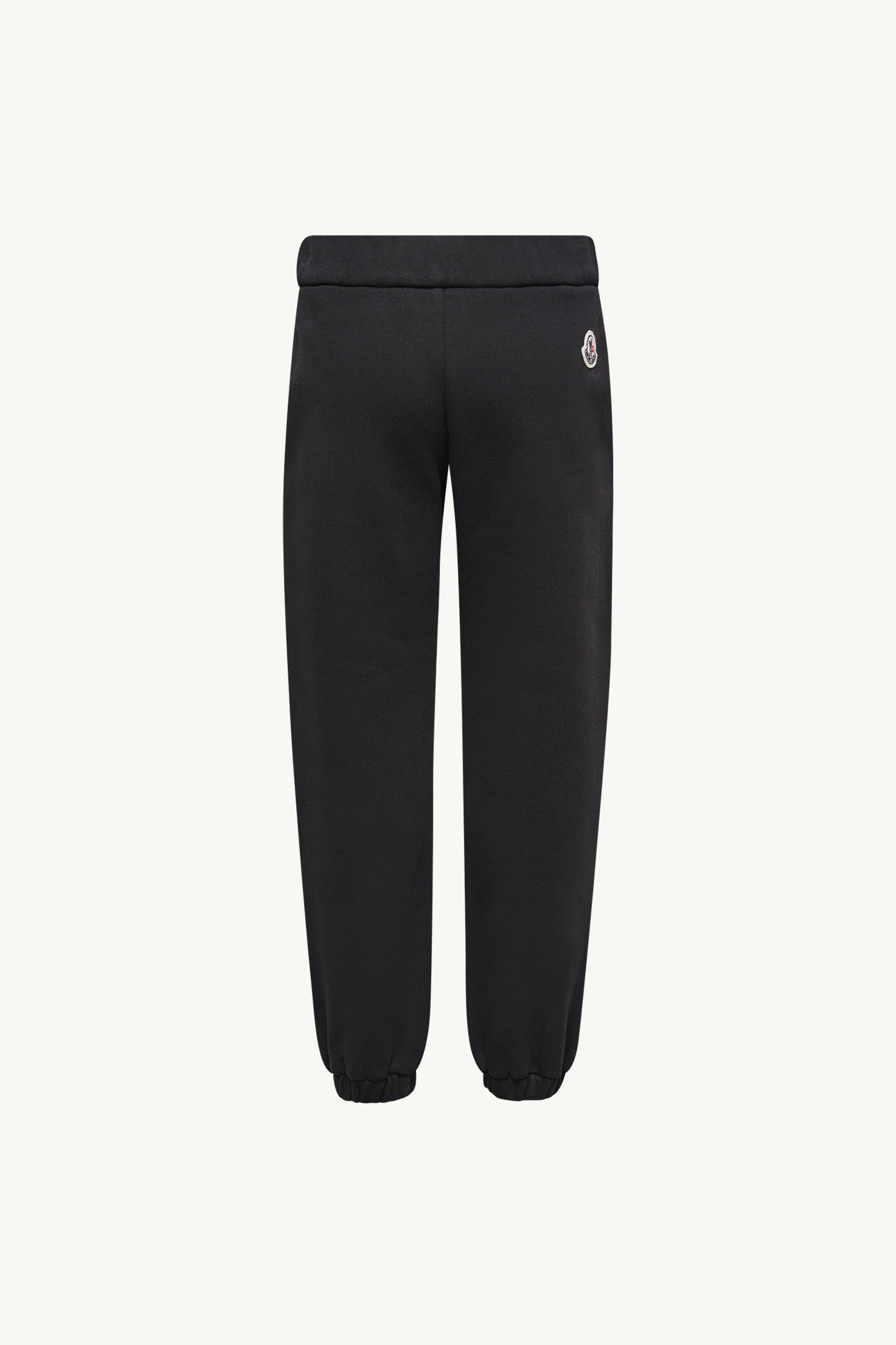 Cotton Track Pants Boy Black Moncler 3