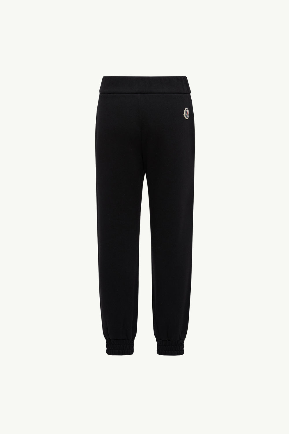 Cotton Track Pants Girl Black Moncler 2