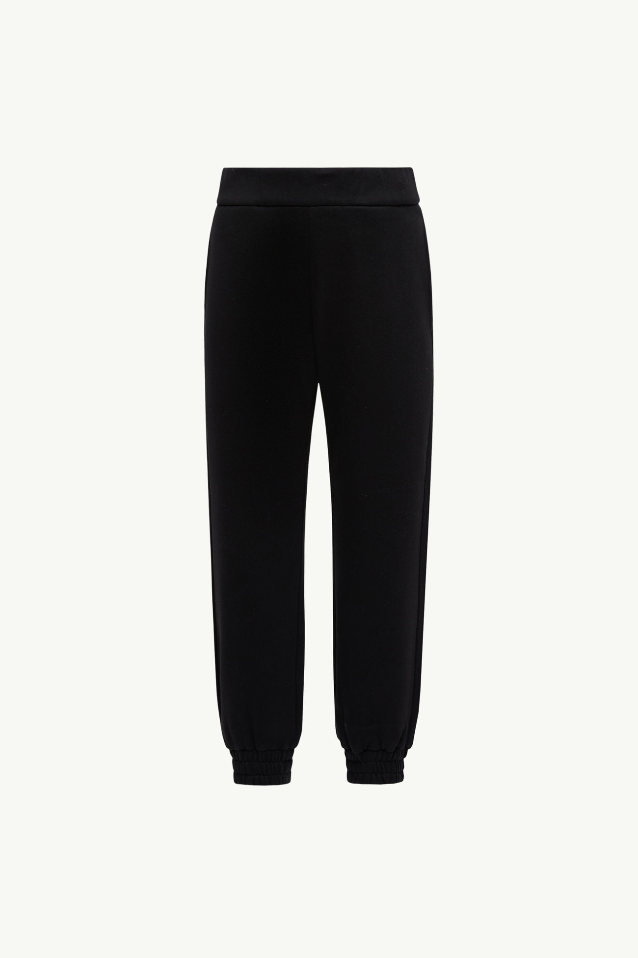 Pantalones deportivos de algodón Niña Negro Moncler 0