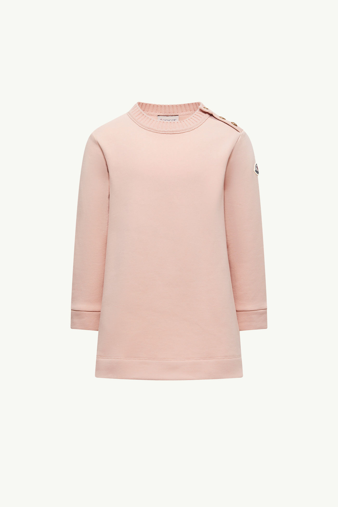 女童棉质卫衣连衣裙 女童 浅粉色 Moncler 0