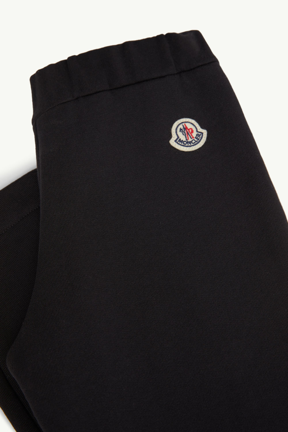 Wool-Trimmed Cotton Tracksuit Set Girl Black Moncler 4