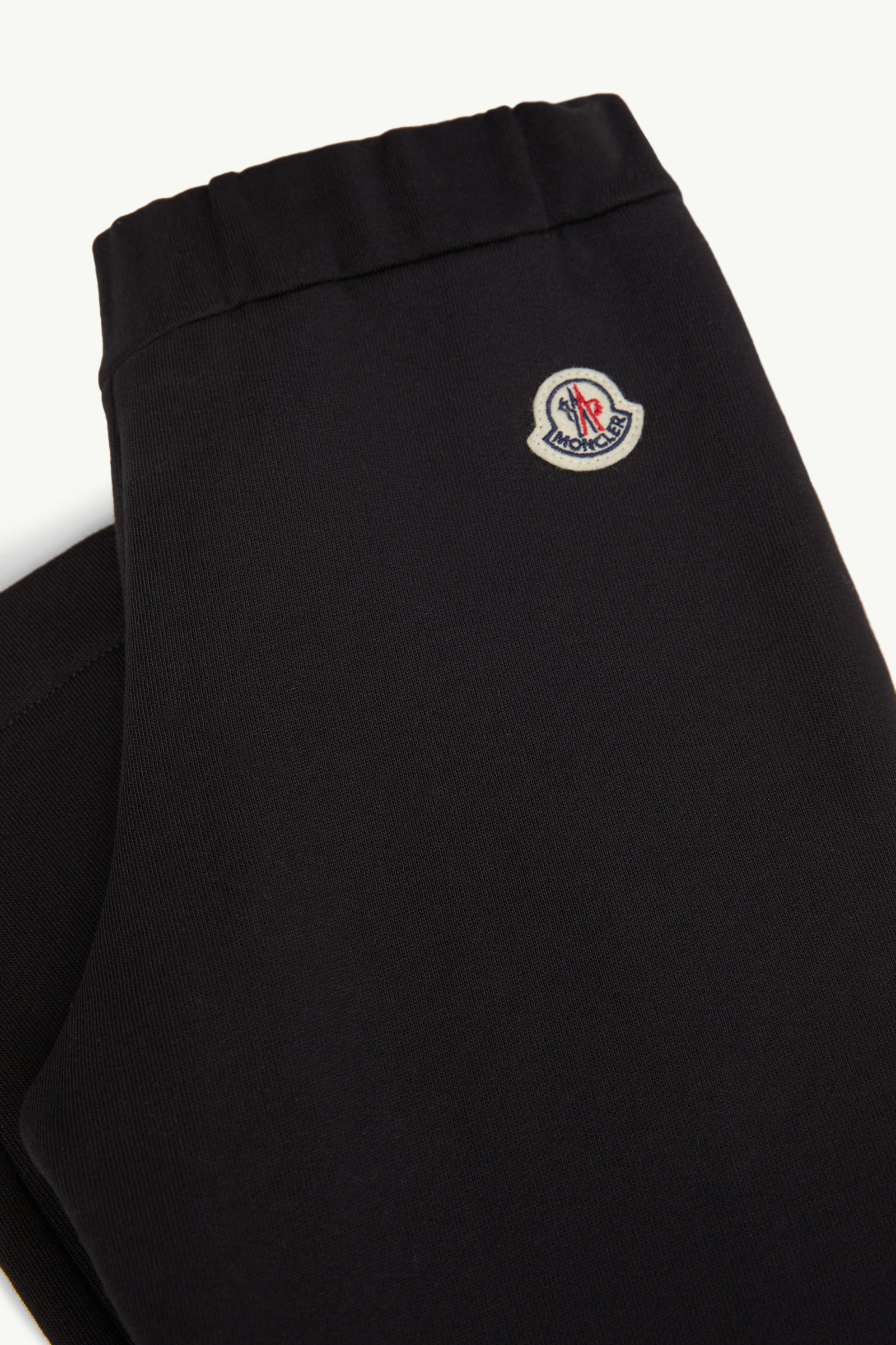 Wool-Trimmed Cotton Tracksuit Set Girl Black Moncler 4
