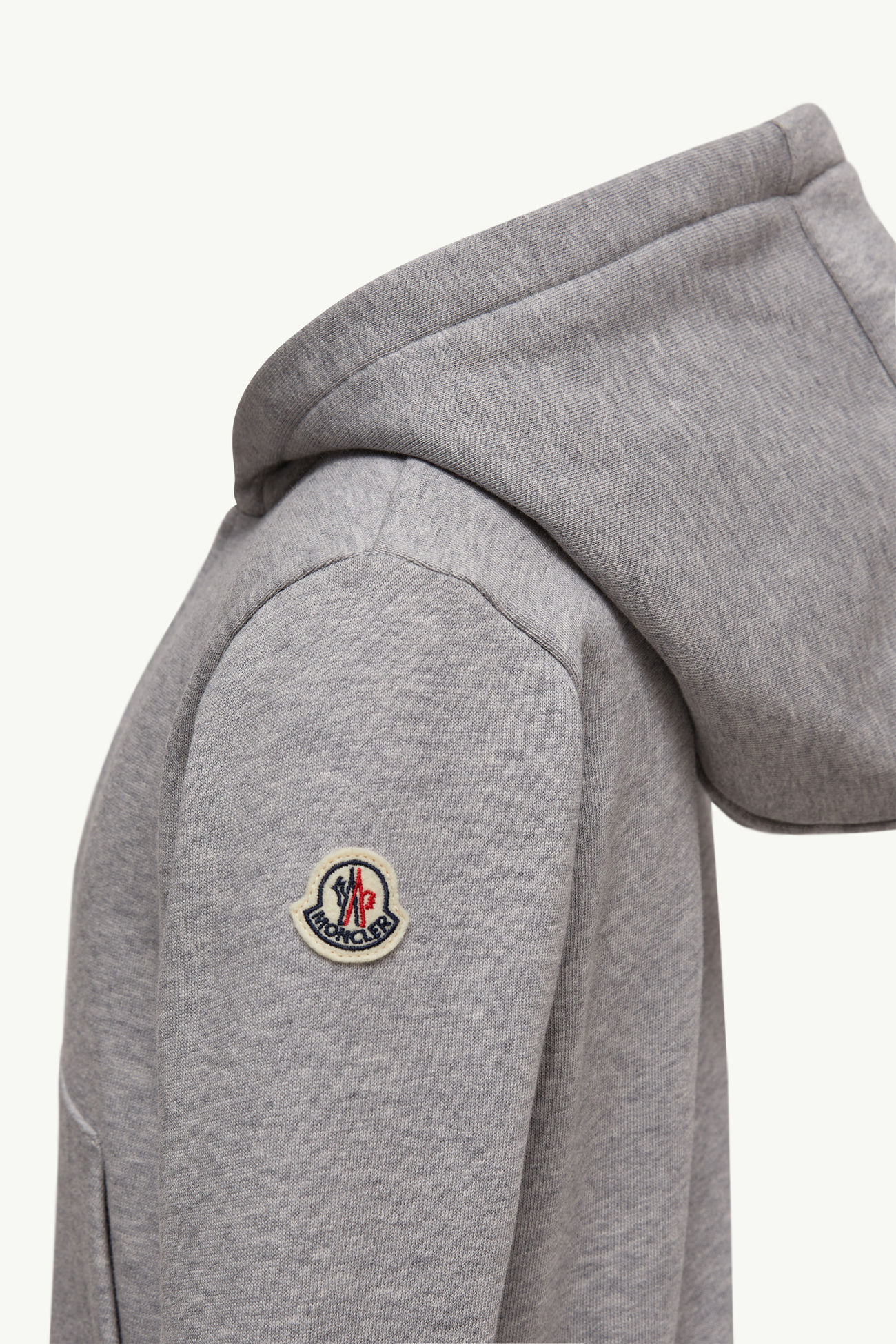 Set di tuta in cotone Bambino Grigio Moncler 2