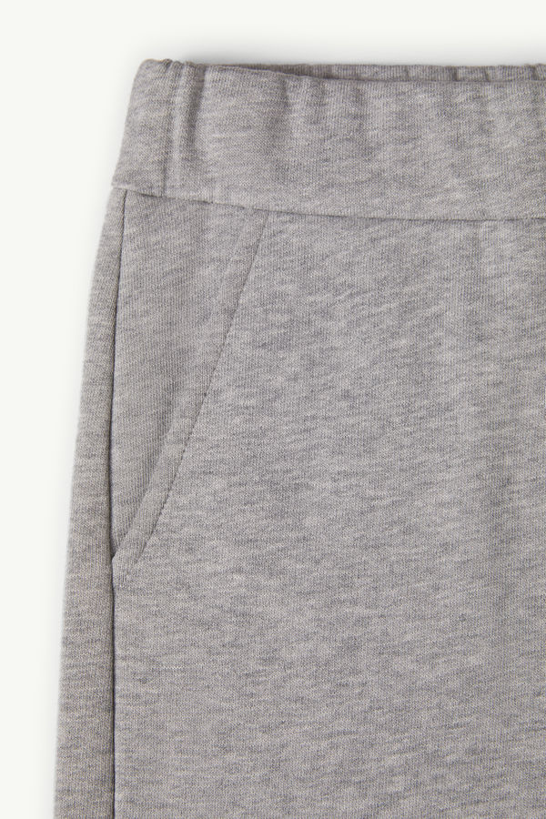 Cotton Tracksuit Set Boy Gray Moncler 5