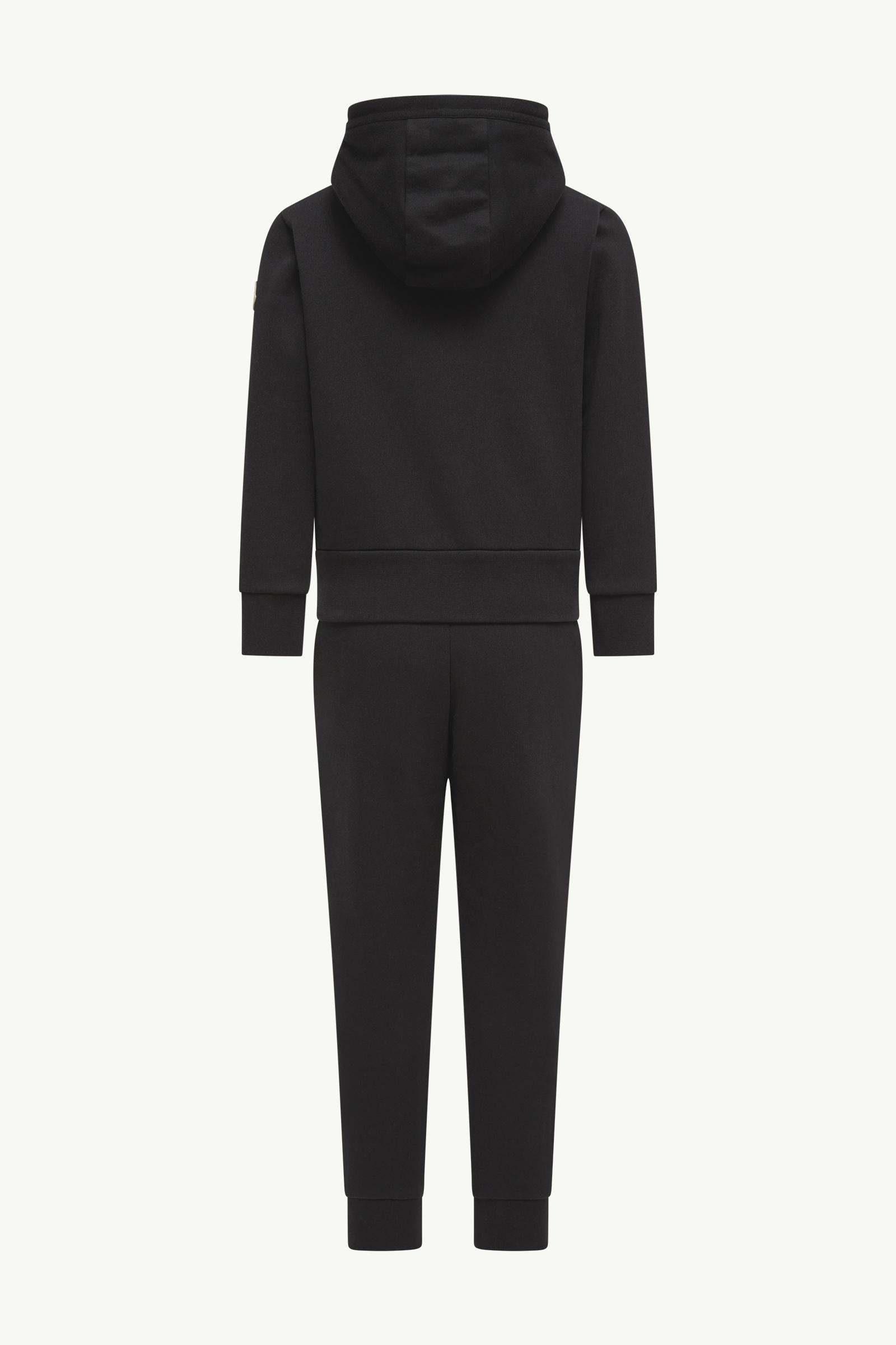 Cotton Tracksuit Boy Black Moncler 3