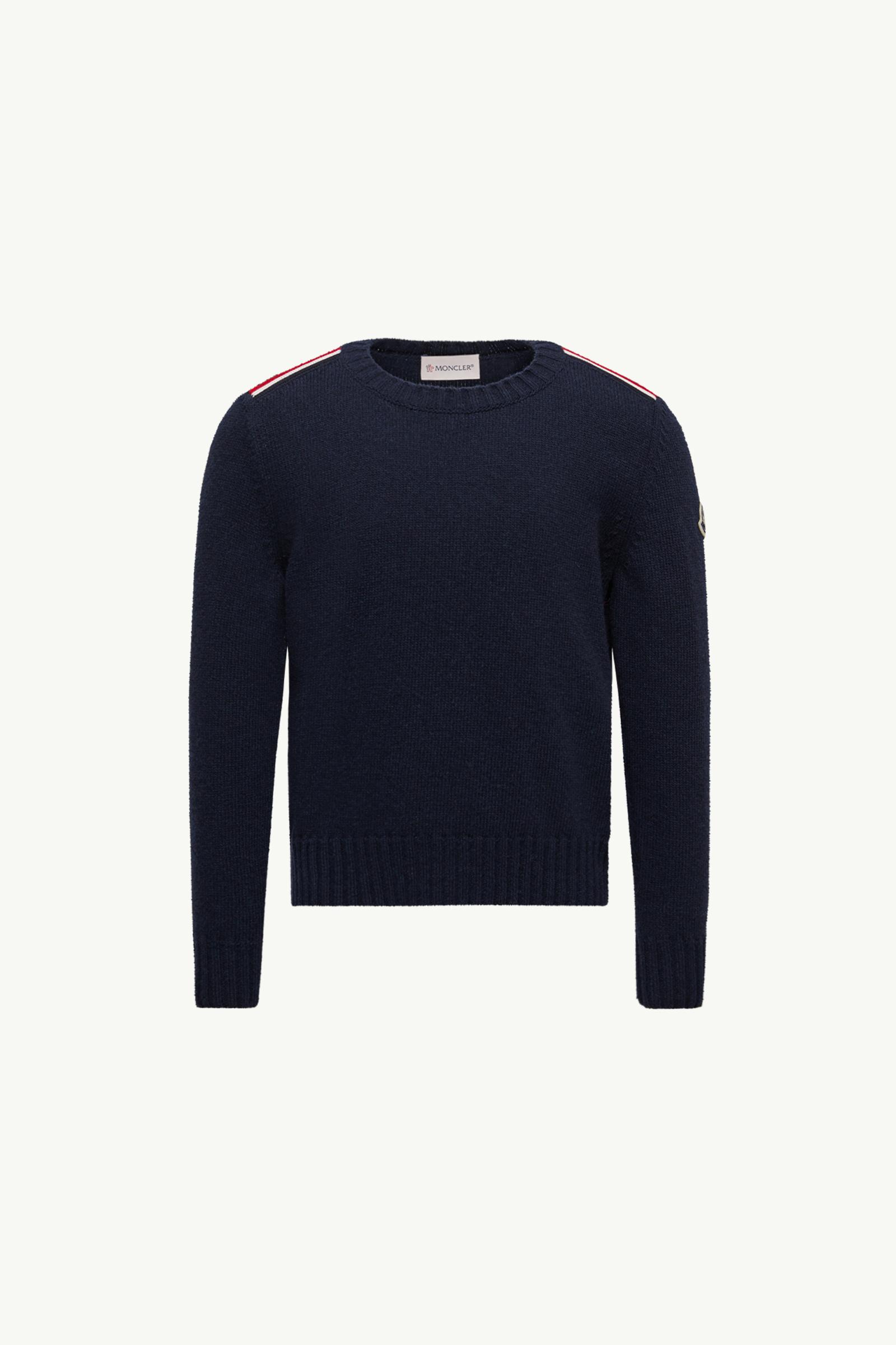 Tricolour-Trimmed Wool Jumper_findInBoutique_image