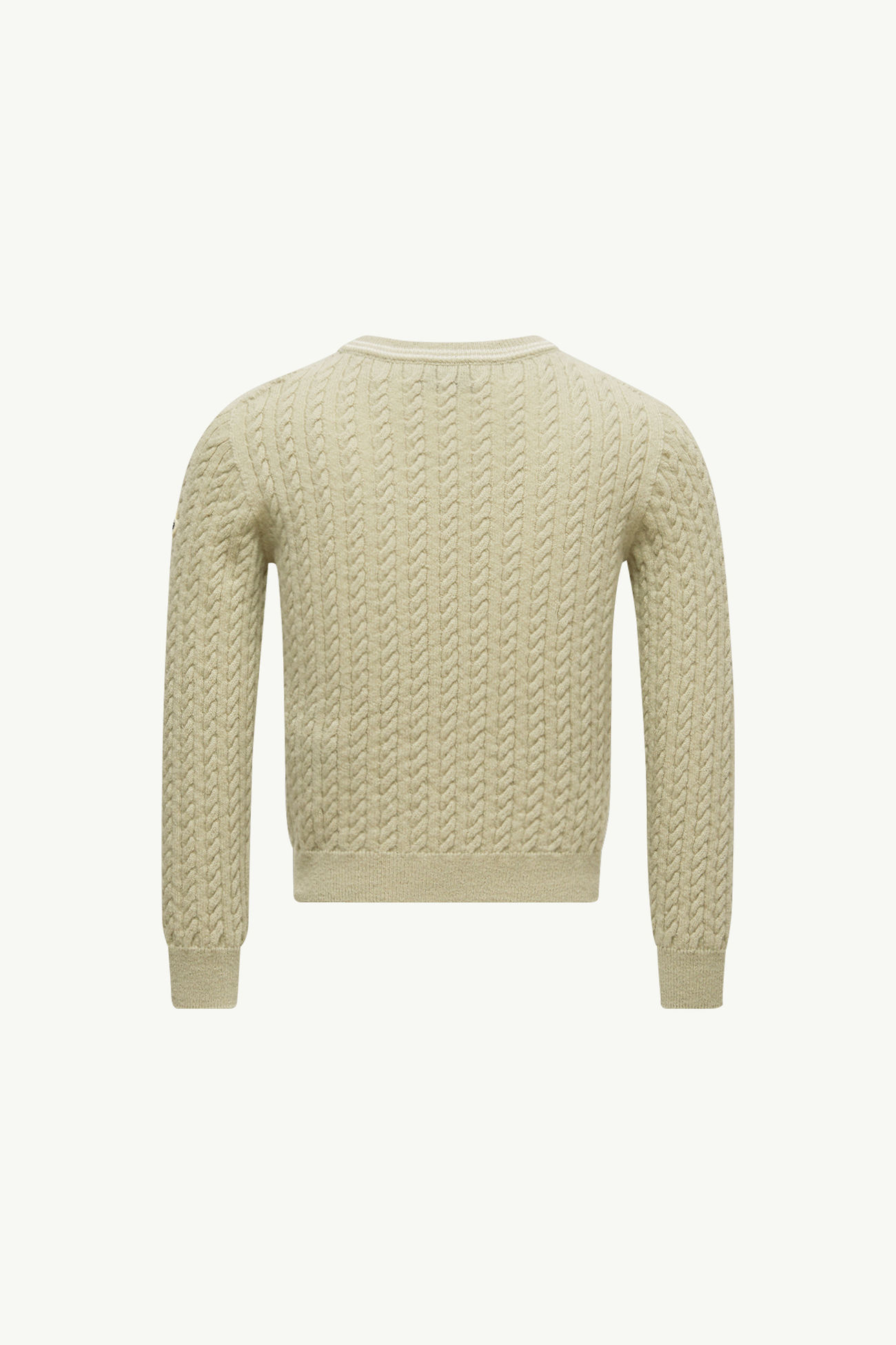 Wool Jumper Girl Light Green Moncler 2